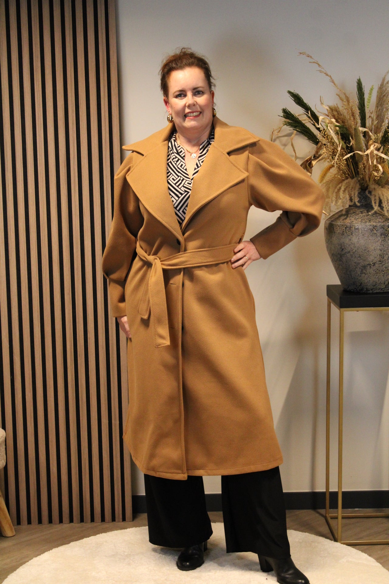 Alida | Brauner Mantel