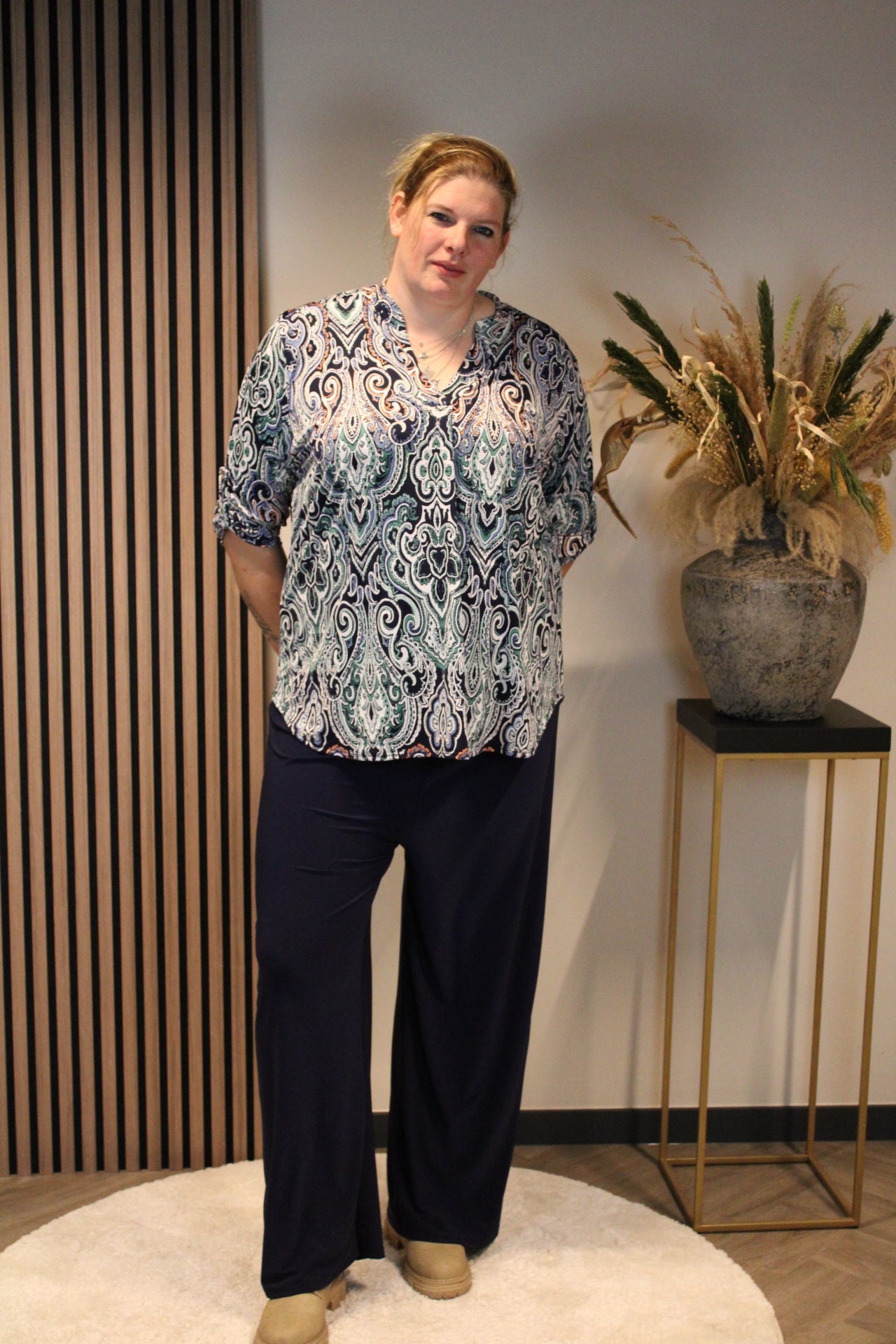 Ellen | Hose blau 48 bis 54