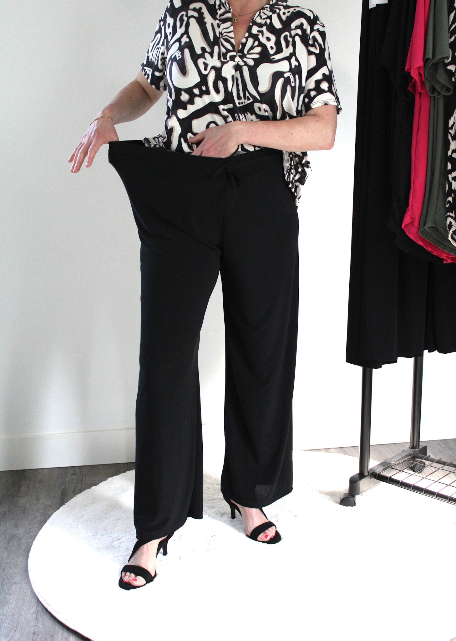 Ellen | Broek zwart 38 t/m 46