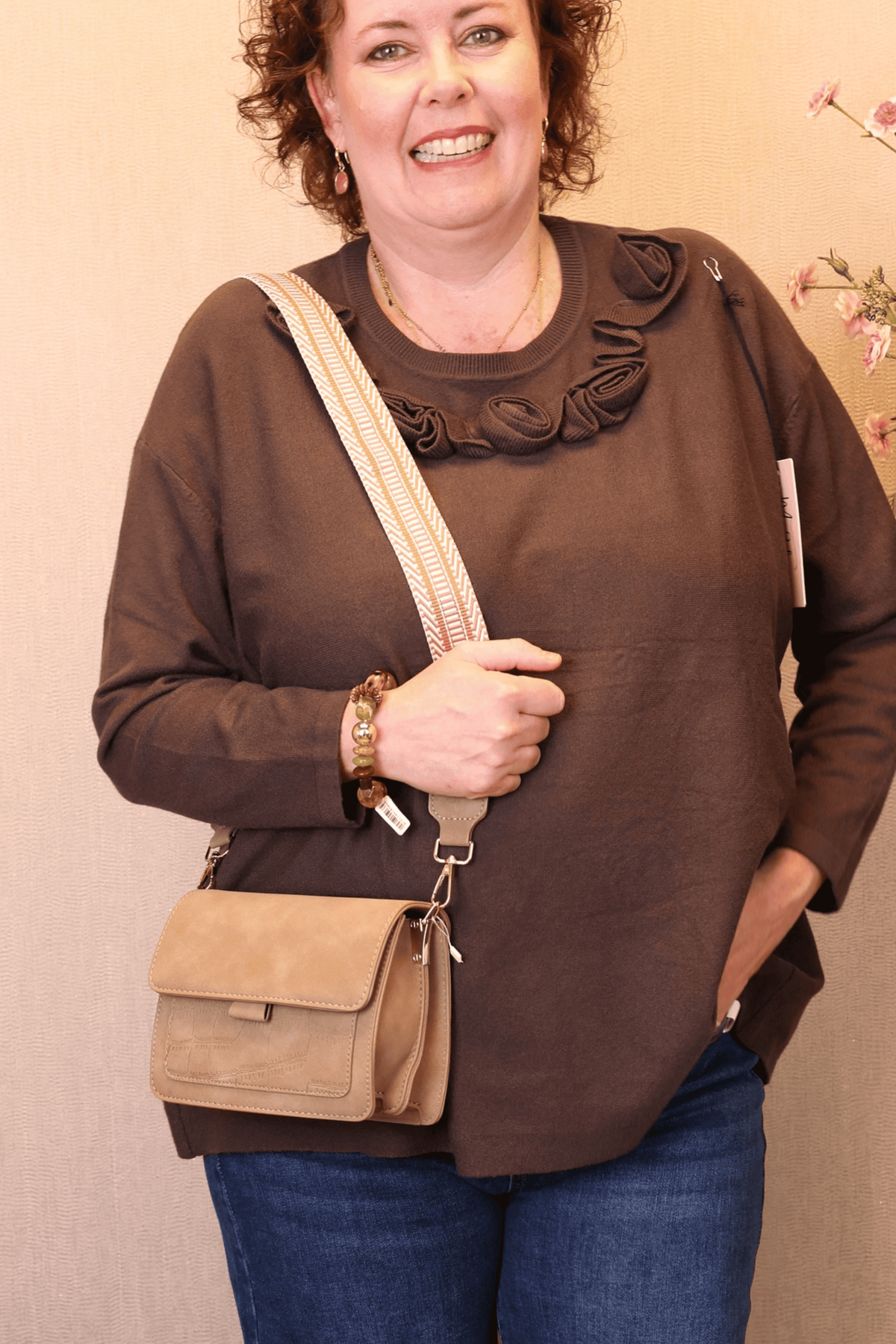 Elena | Tas Taupe