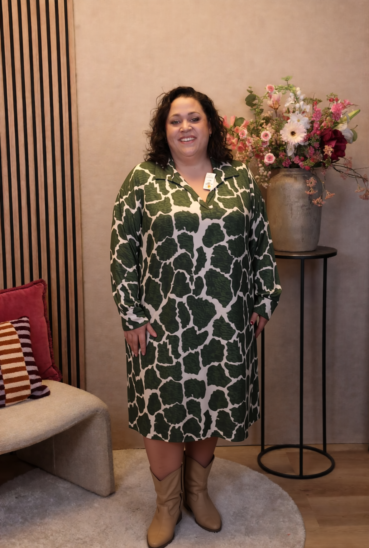 Dora | Bluse schwarz Langarm 52 bis 58