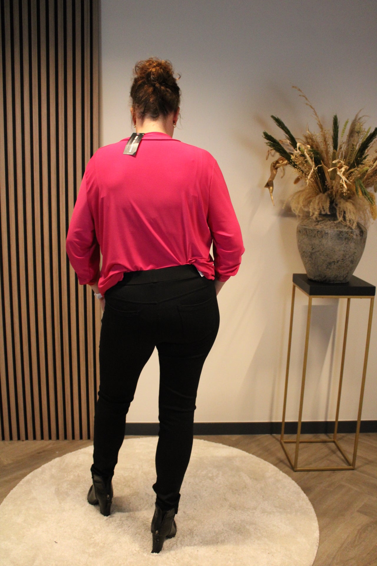 Bequeme Stretchhose | Schwarze Hose