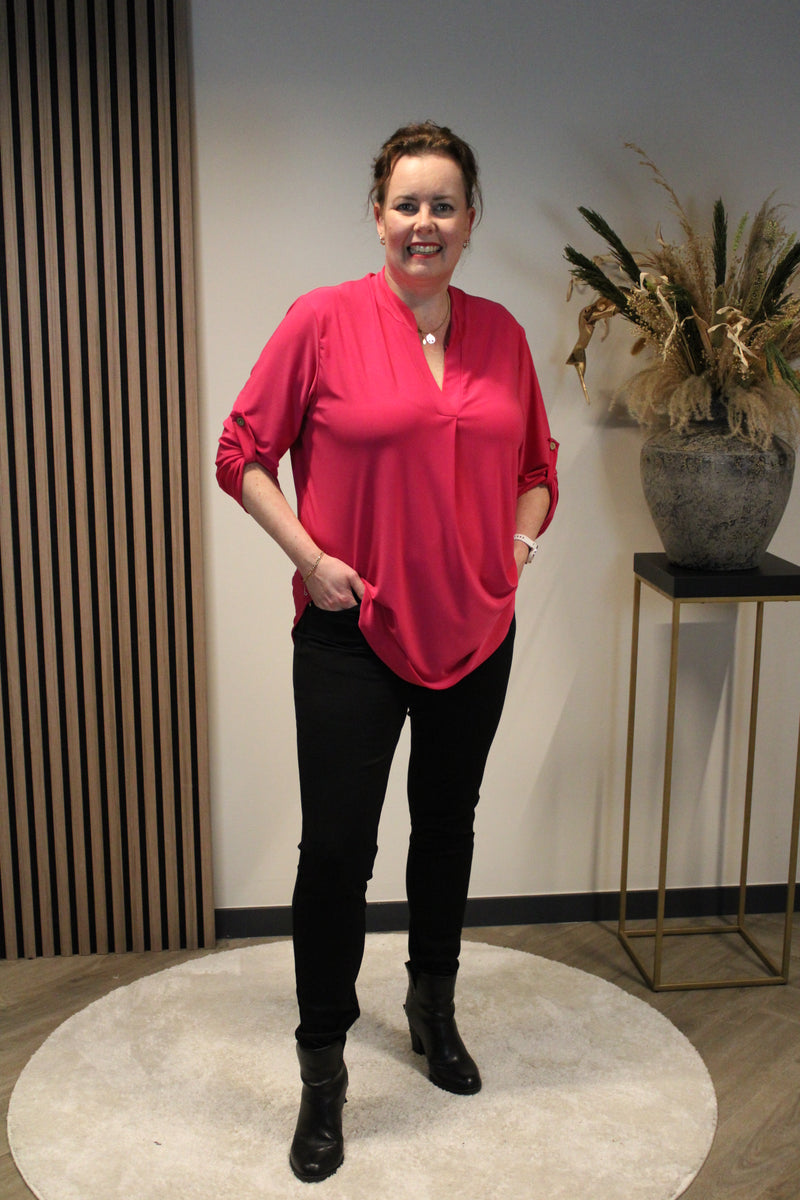 Bequeme Stretchhose | Schwarze Hose