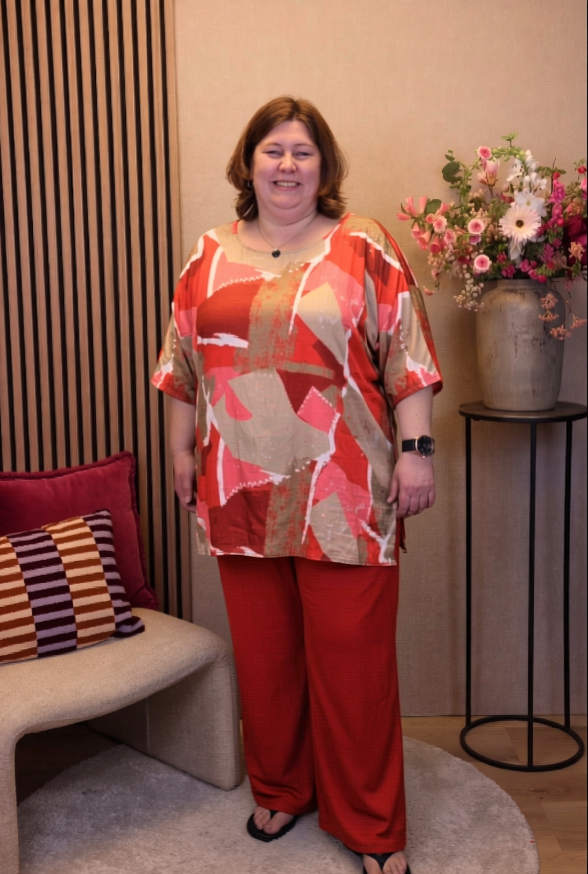 Dora | Bluse schwarz Langarm 52 bis 58