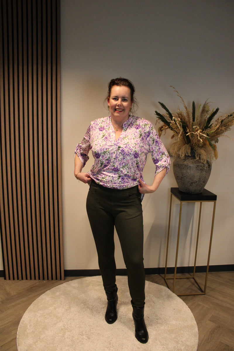 Comfy Stretch | Hose grün