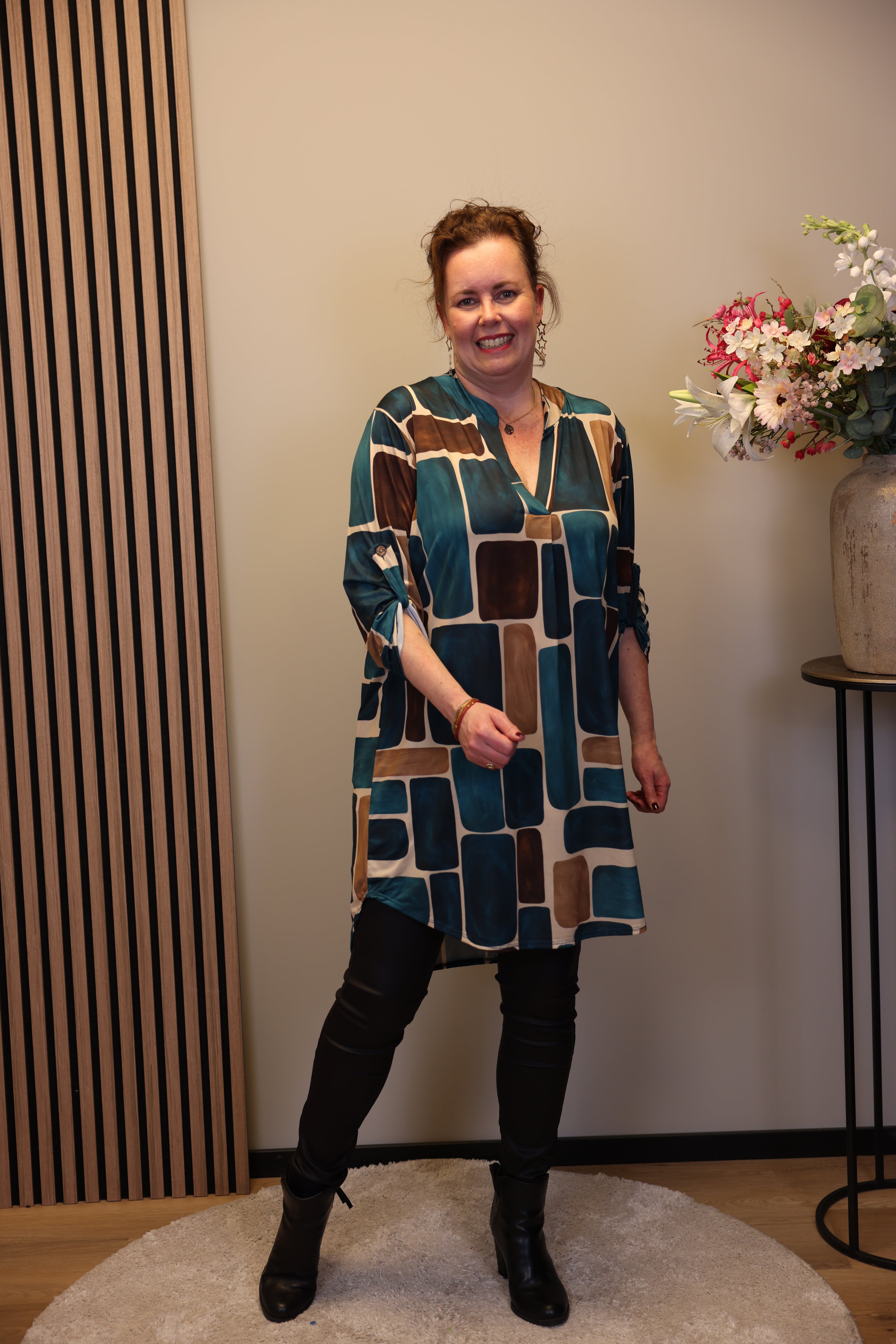 Layla | Tuniek aqua 48 t/m 52