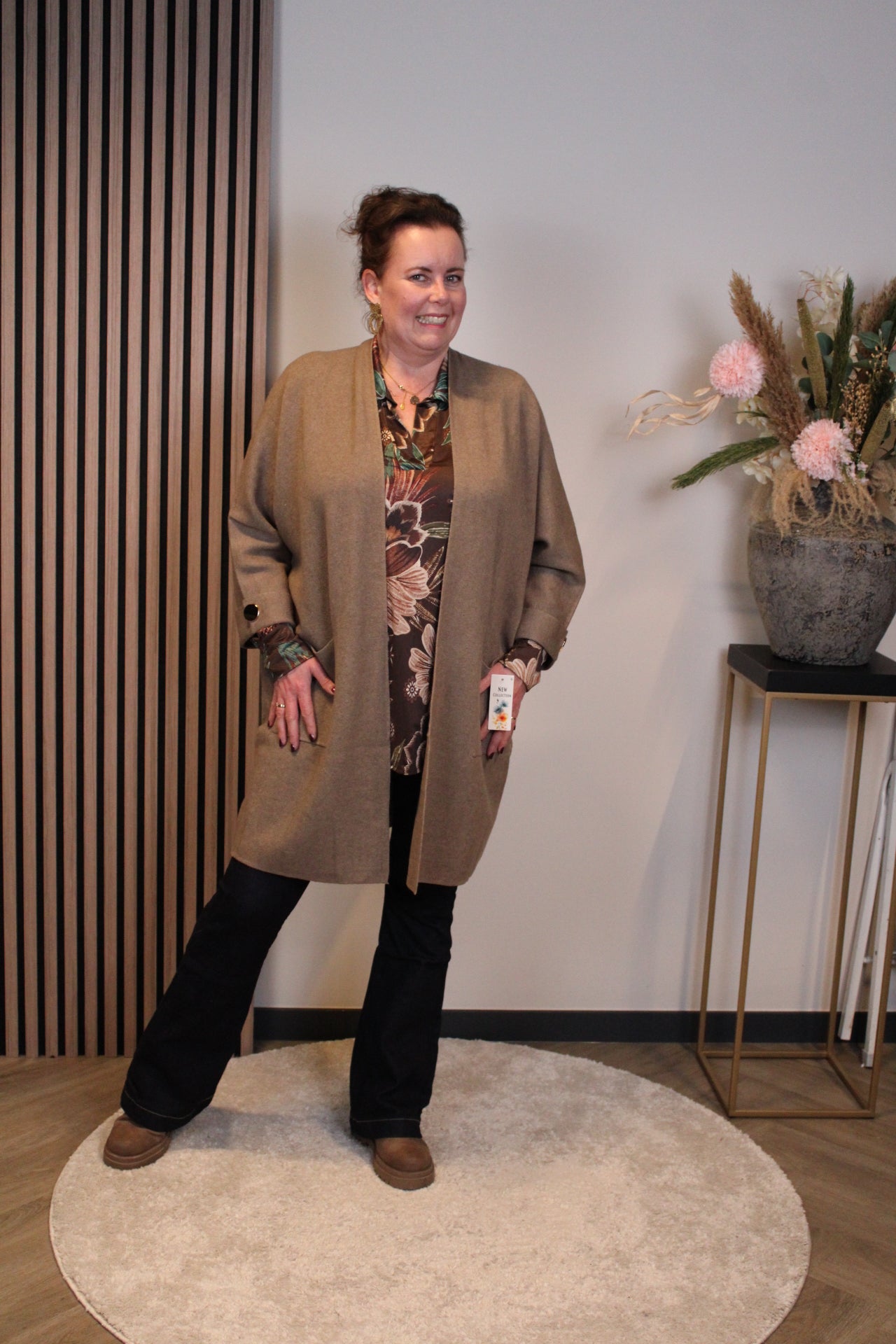 Mara | Bluse weiß Langarm 38 bis 48