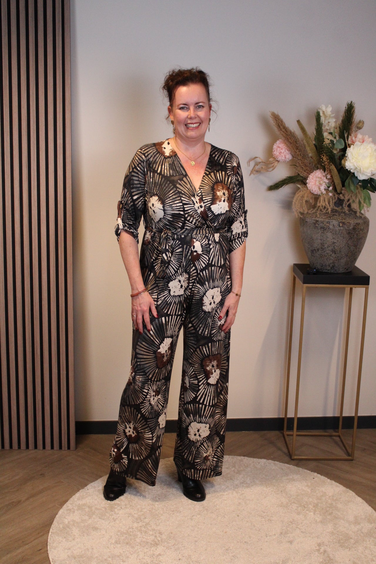 Fresia | Schwarzes Langarmkleid 38 bis 44