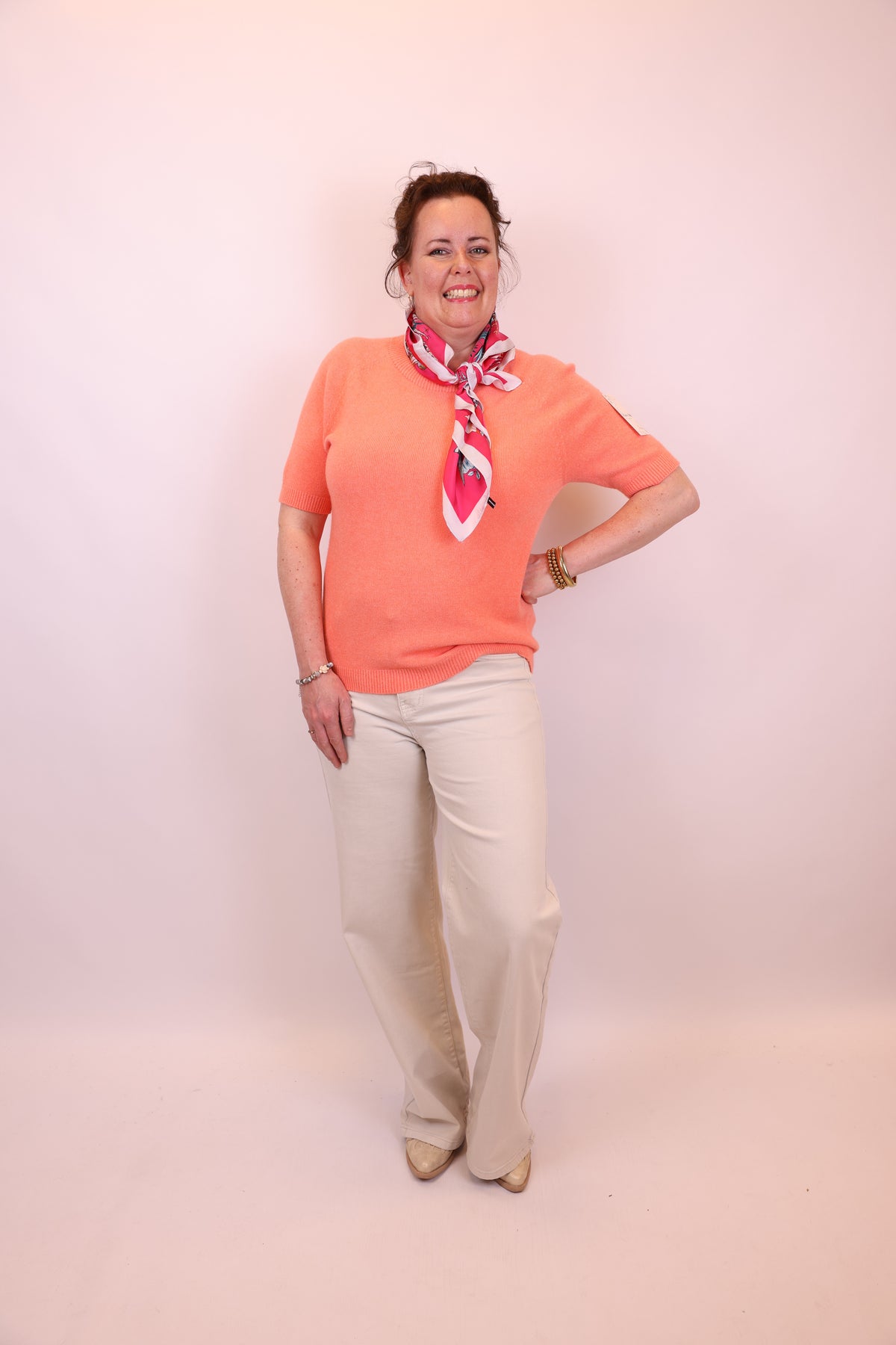Dora | Bluse schwarz Langarm 52 bis 58