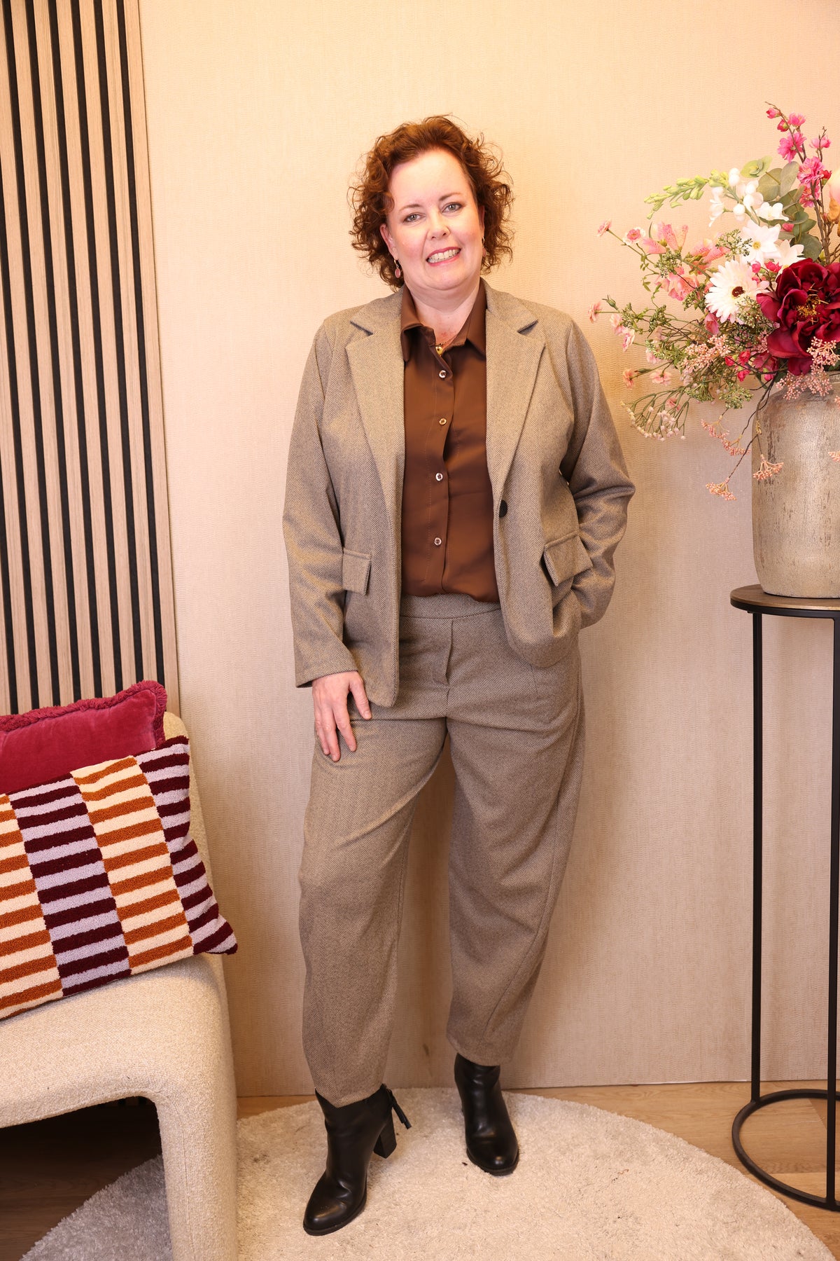Femke | Set taupe 38 - 48
