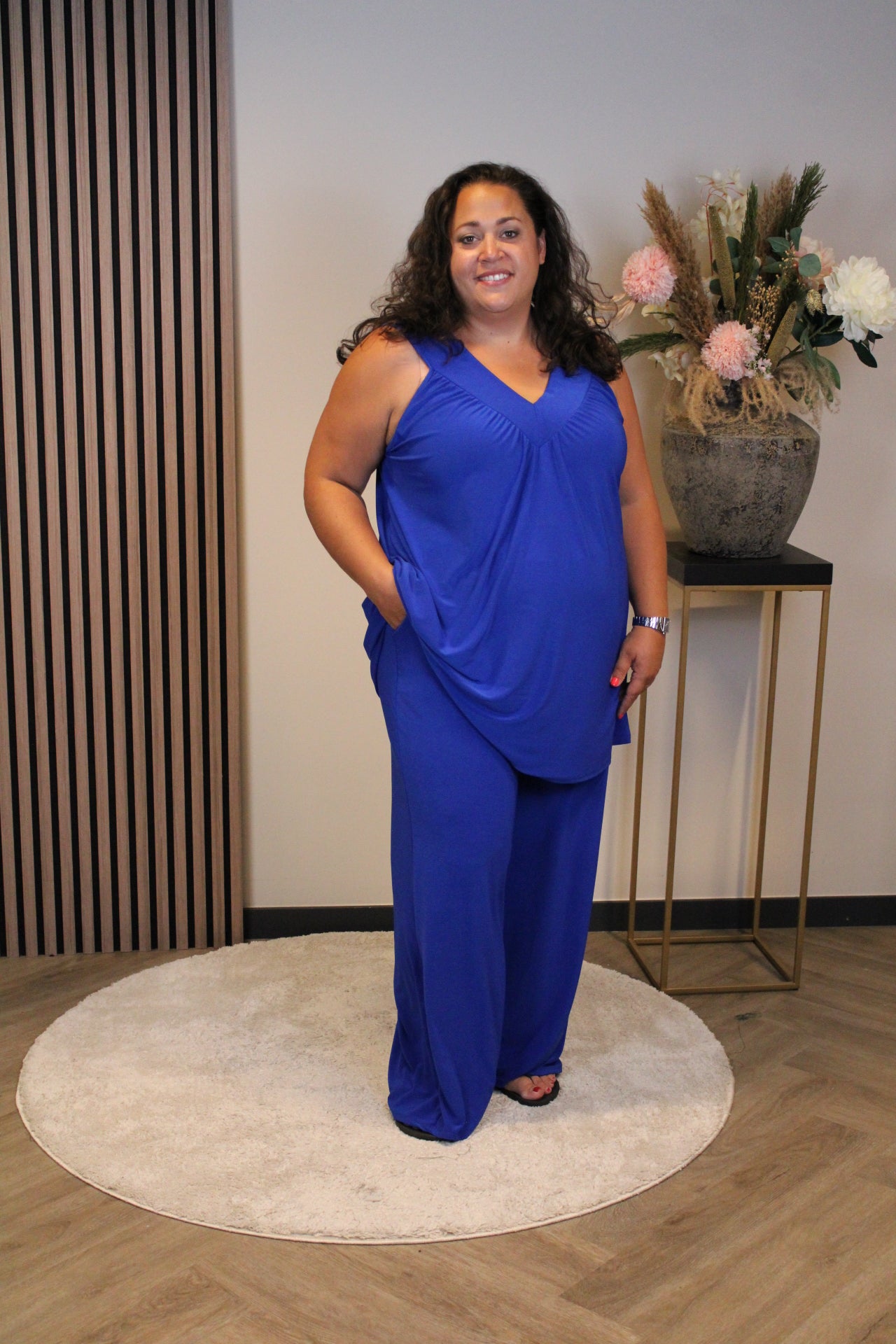 Dora | Bluse schwarz Langarm 52 bis 58
