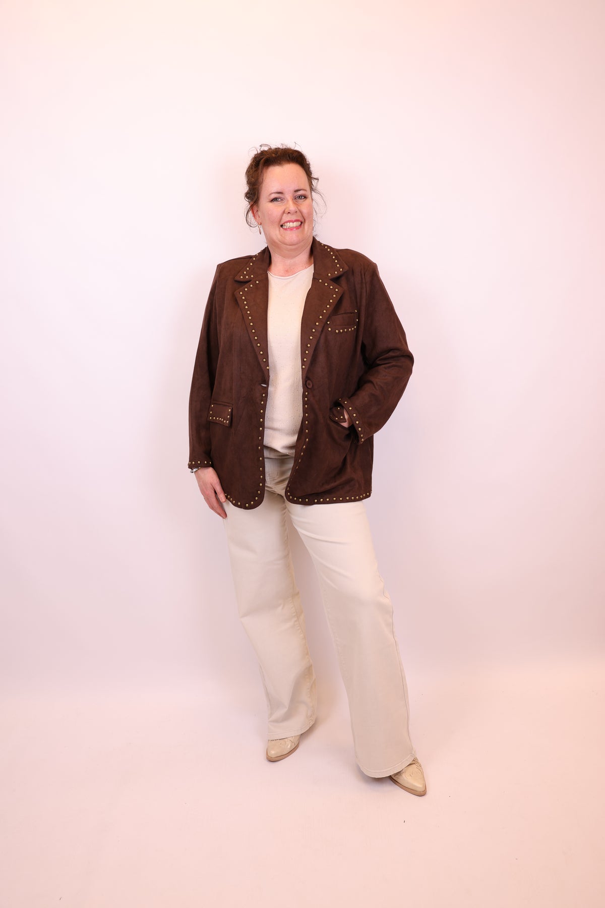 Maxime | Grüne Jeansjacke