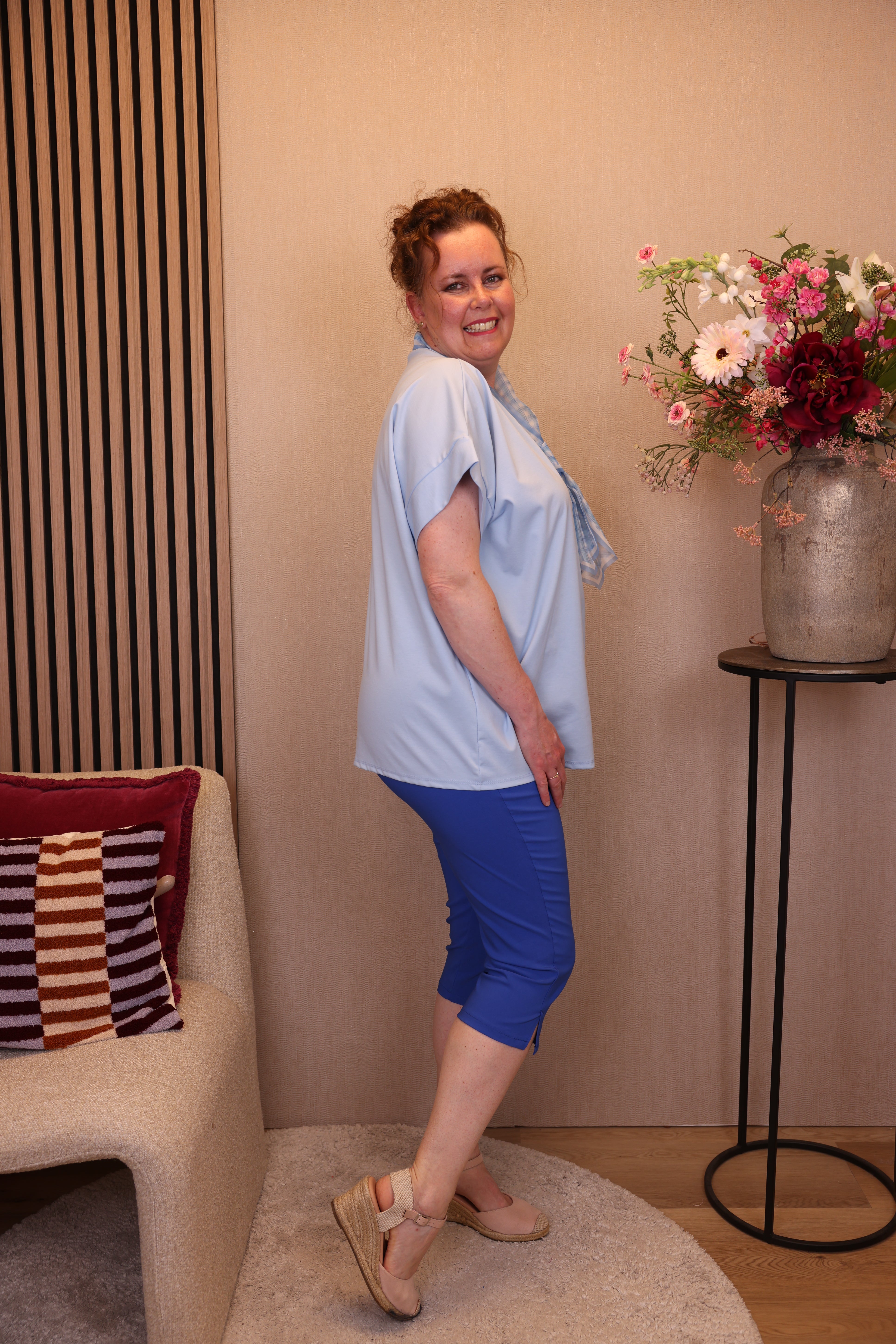 Dora | Bluse schwarz Langarm 52 bis 58