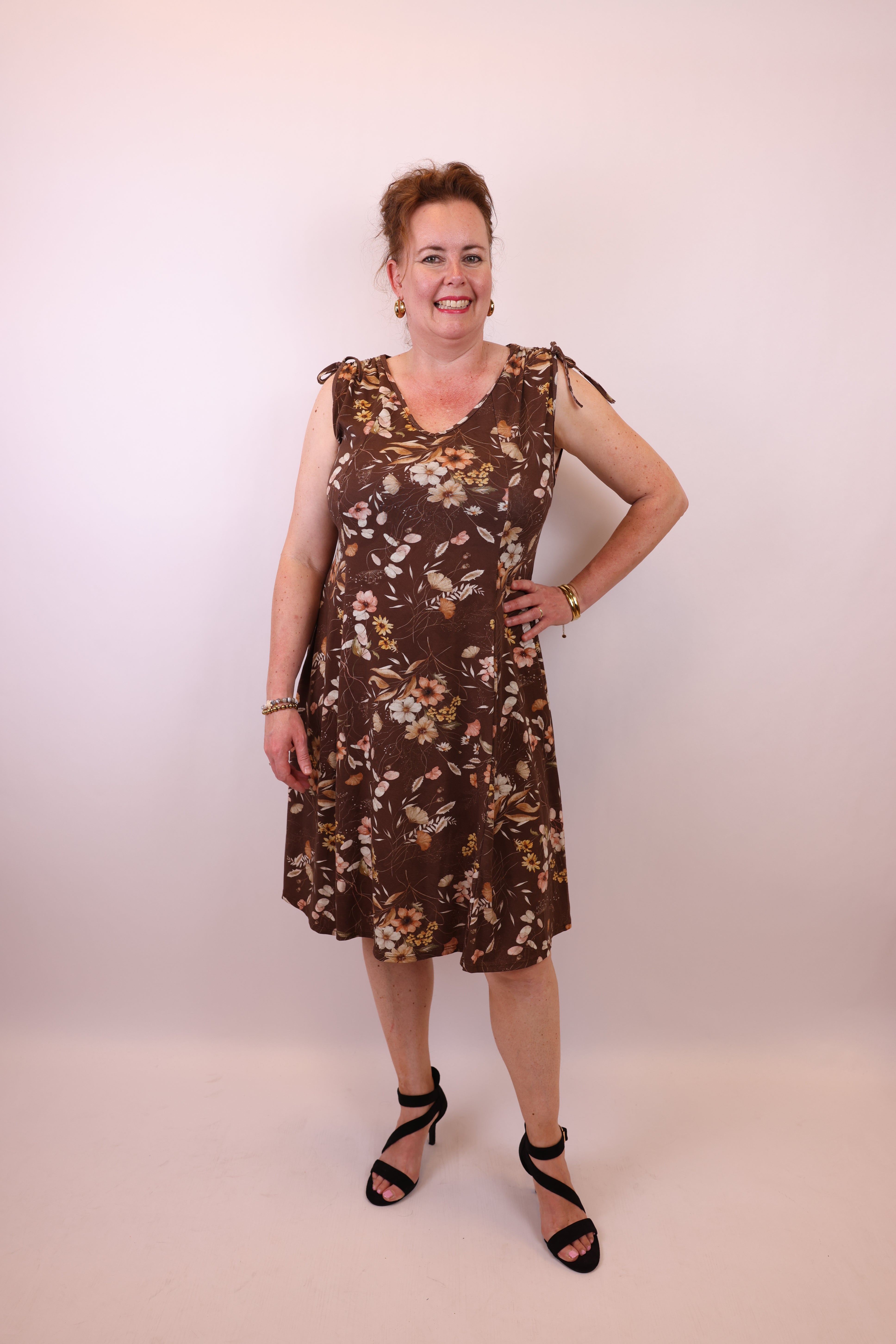 Dora | Bluse schwarz Langarm 52 bis 58