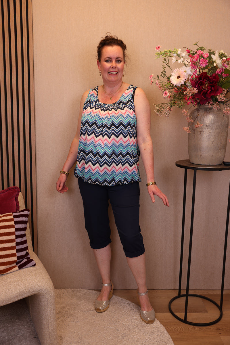 Dora | Bluse schwarz Langarm 52 bis 58