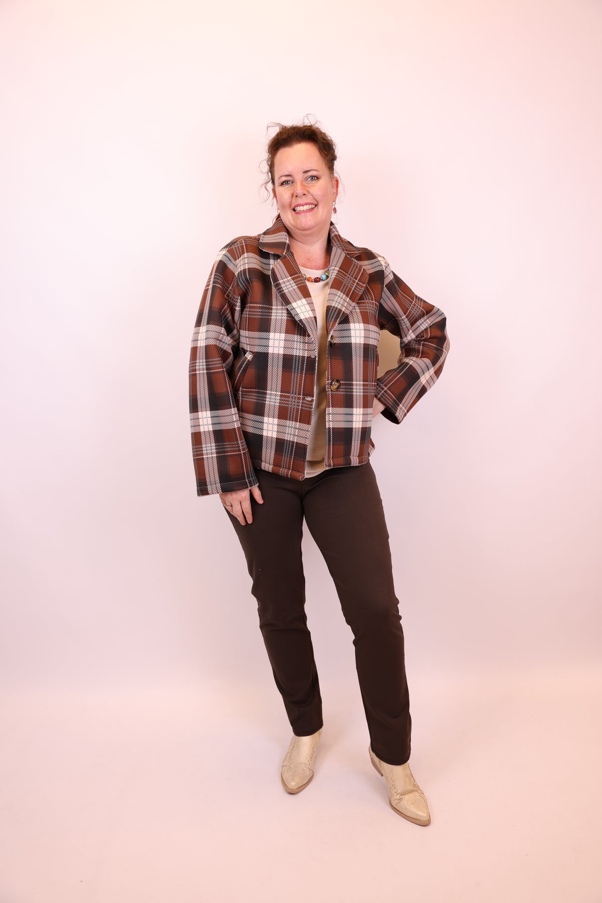 Maxime | Grüne Jeansjacke