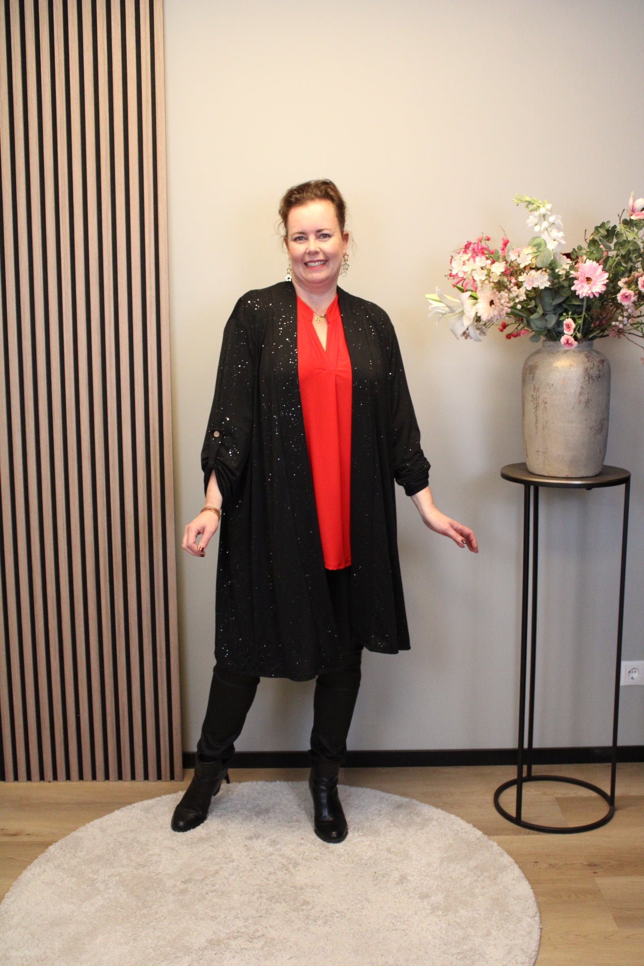 Sara | Bluse Langarm Grün 52 bis 58