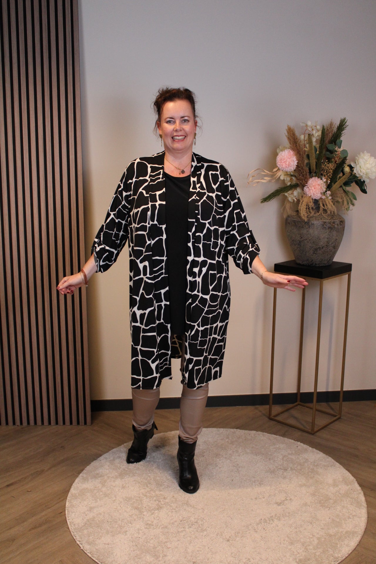 Mara | Bluse weiß Langarm 38 bis 48