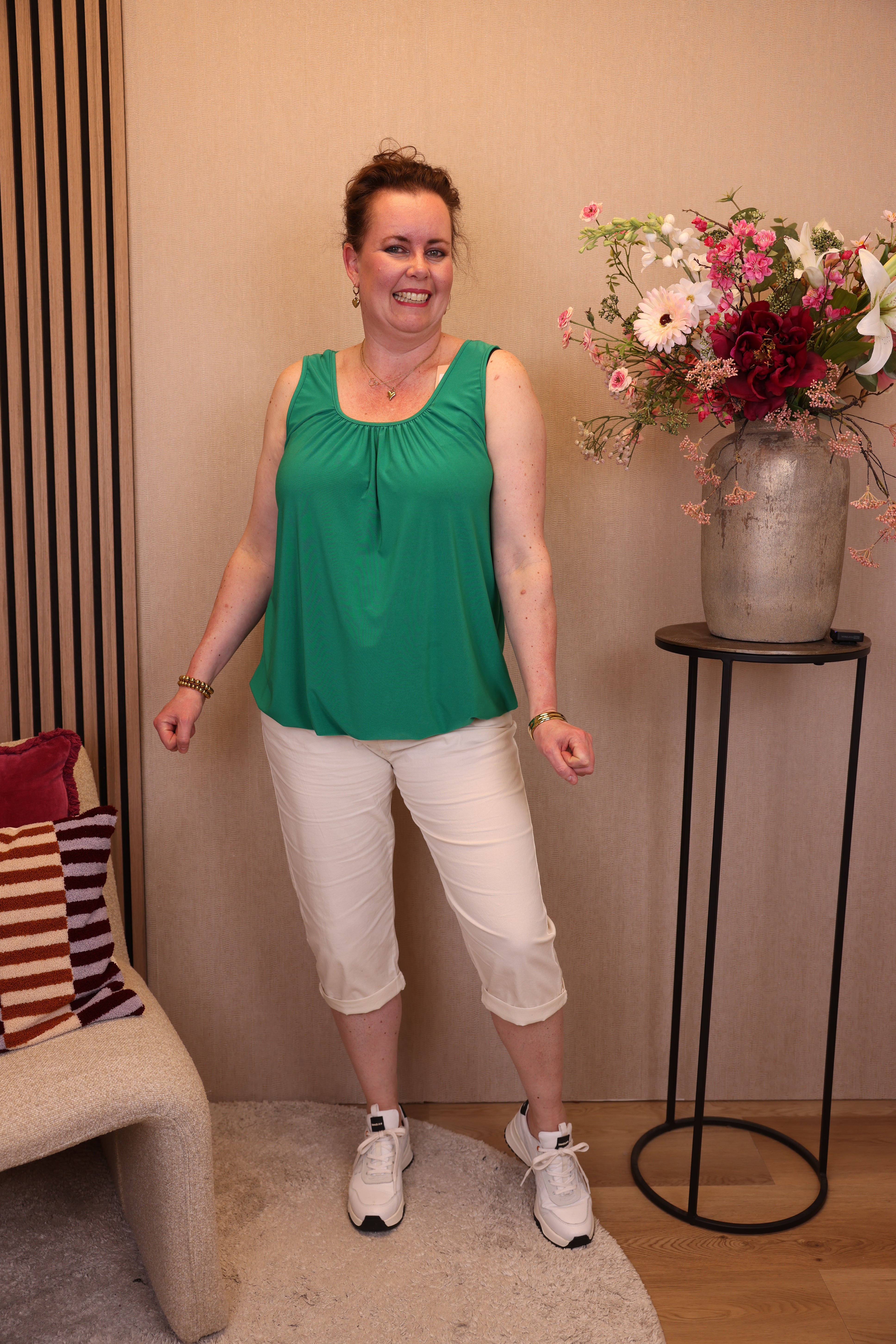 Dora | Bluse schwarz Langarm 52 bis 58