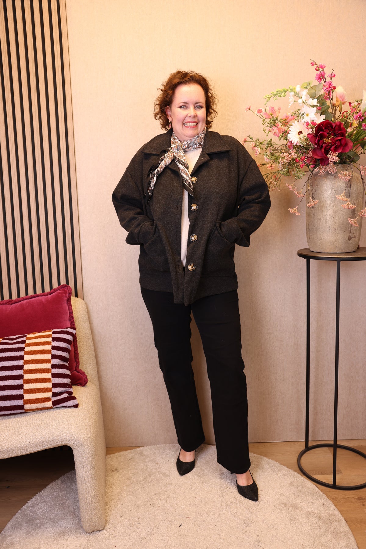 Maxime | Grüne Jeansjacke