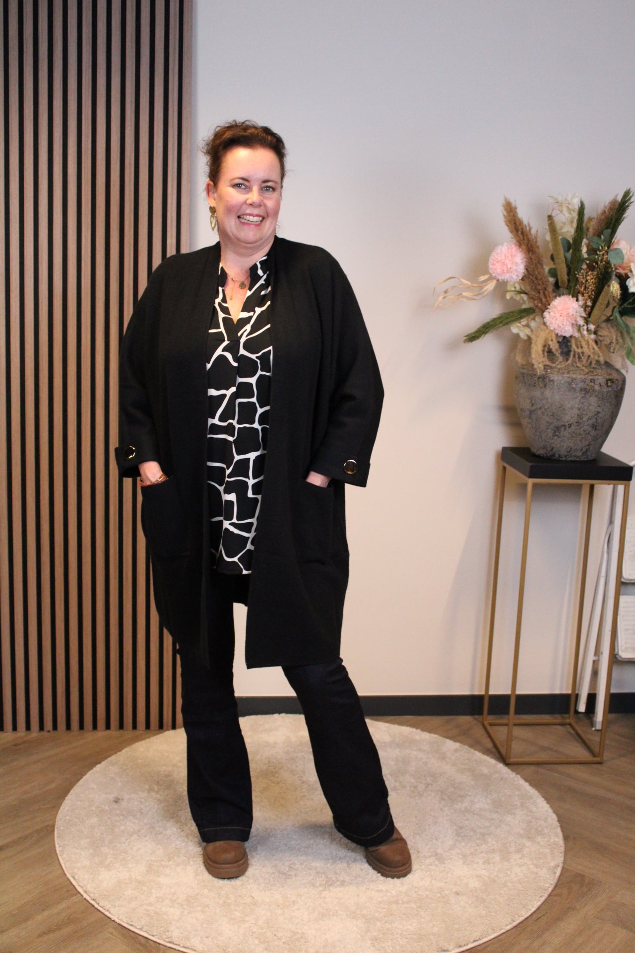 Mara | Bluse weiß Langarm 38 bis 48