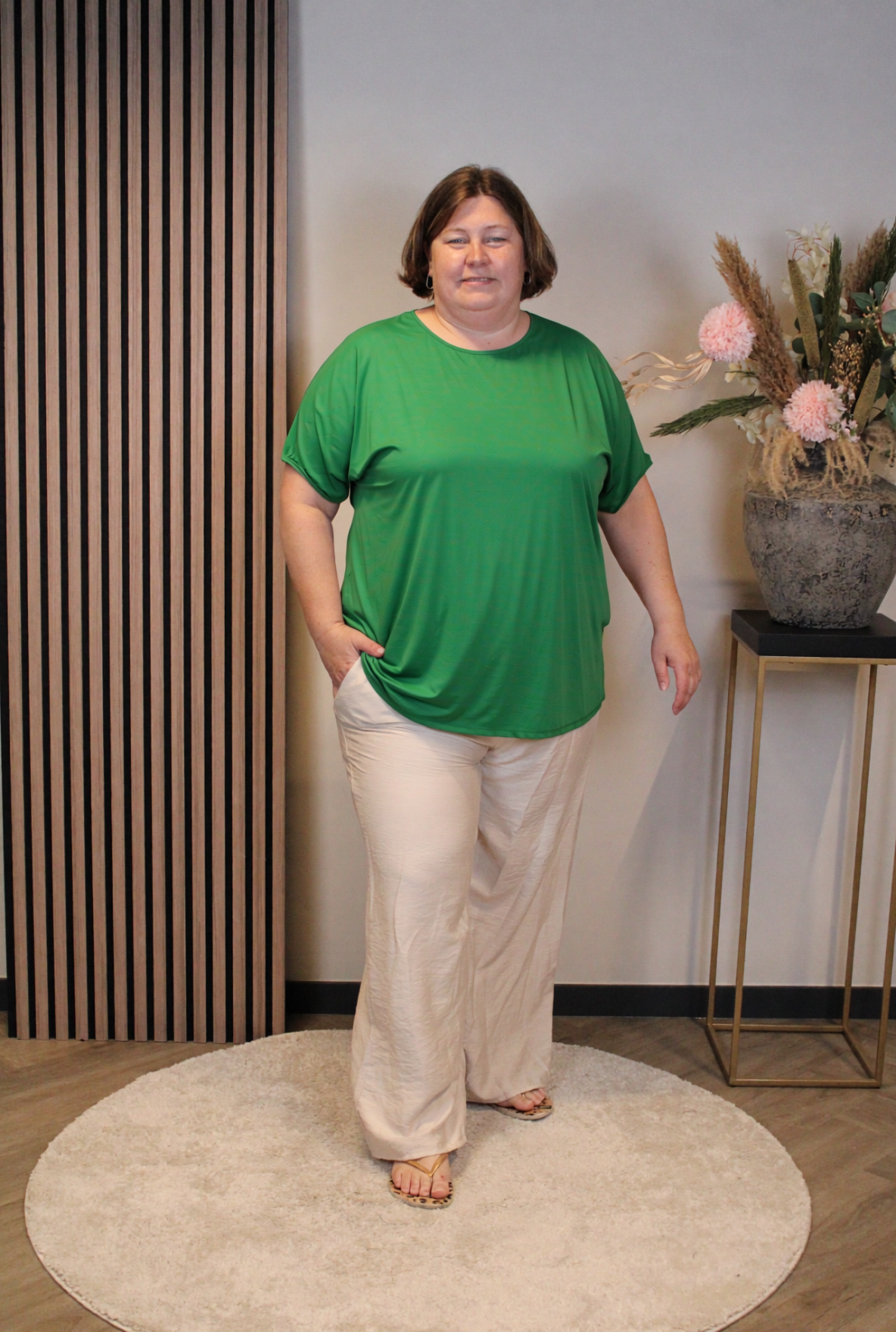 Dora | Bluse schwarz Langarm 52 bis 58