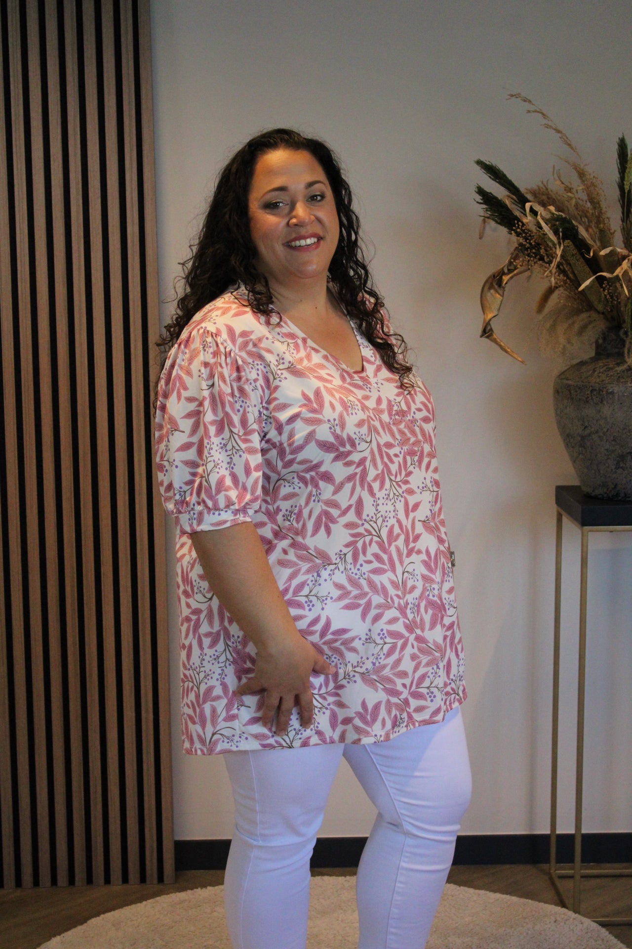 Fientje | Kurzarmbluse 48 bis 52