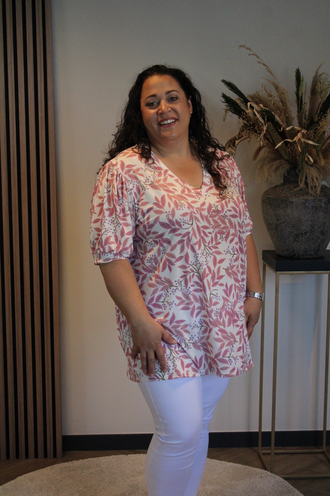 Fientje | Kurzarmbluse 48 bis 52