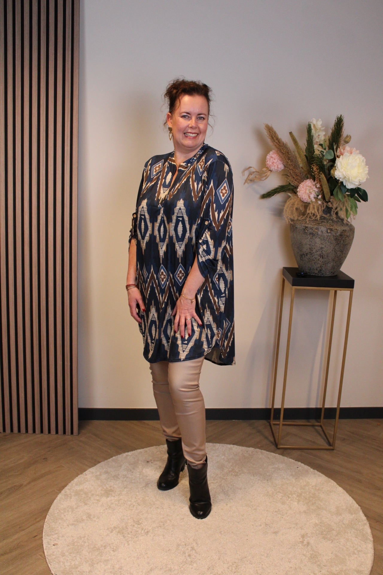 Iveta | Tuniek aqua 48 t/m 52