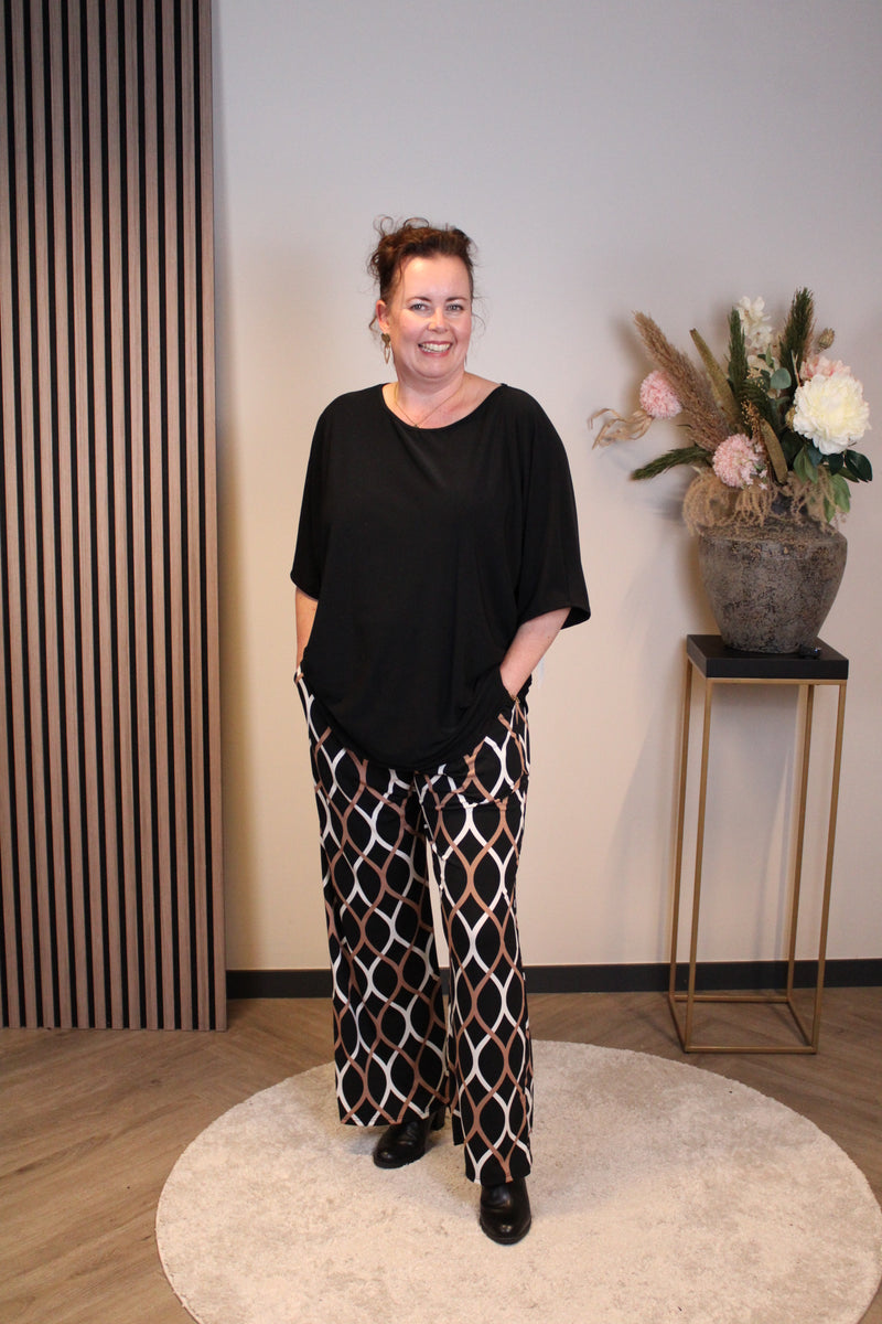 Ellen | Rote Hose mit Taschen 38 bis 46