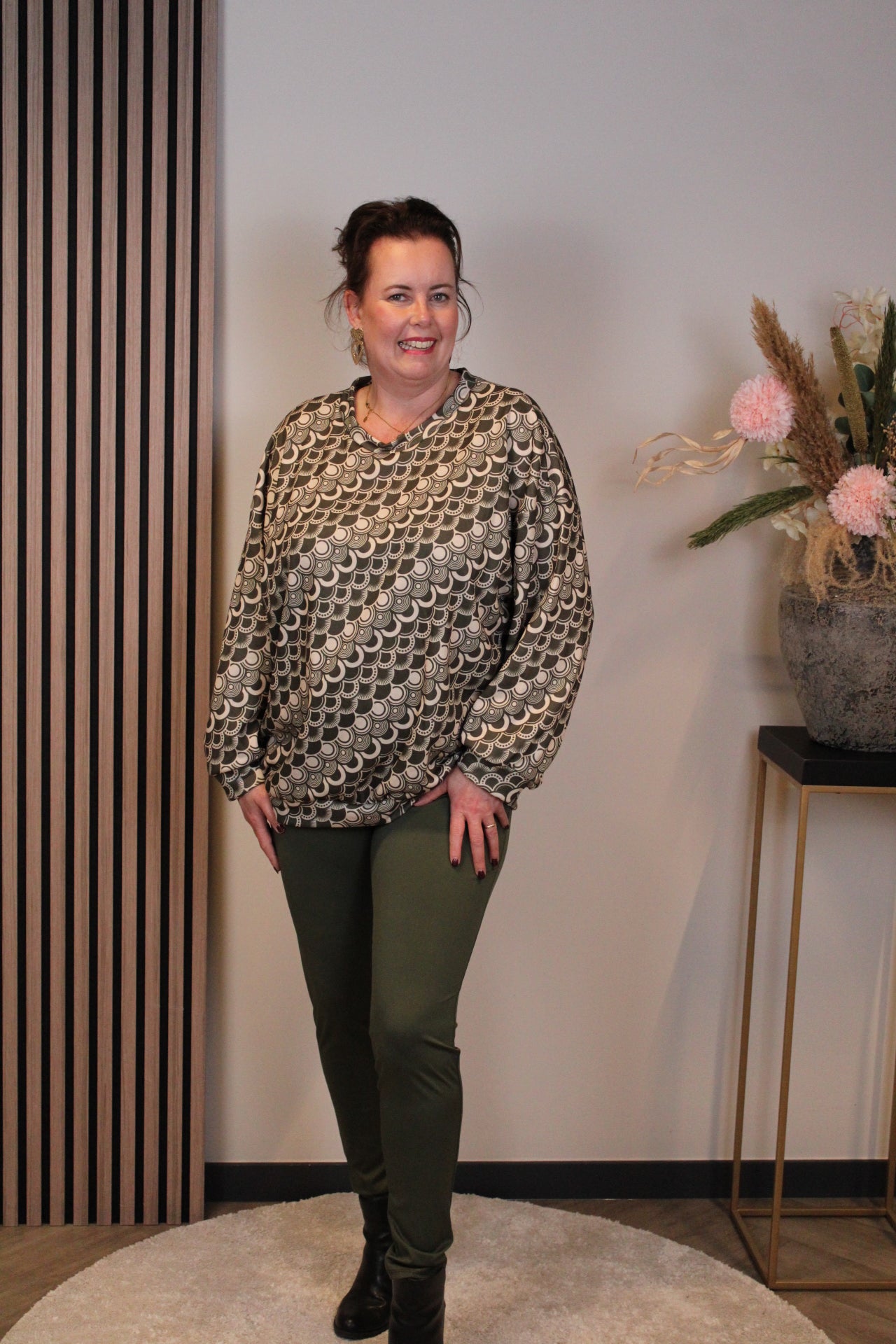 Mara | Bluse weiß Langarm 38 bis 48