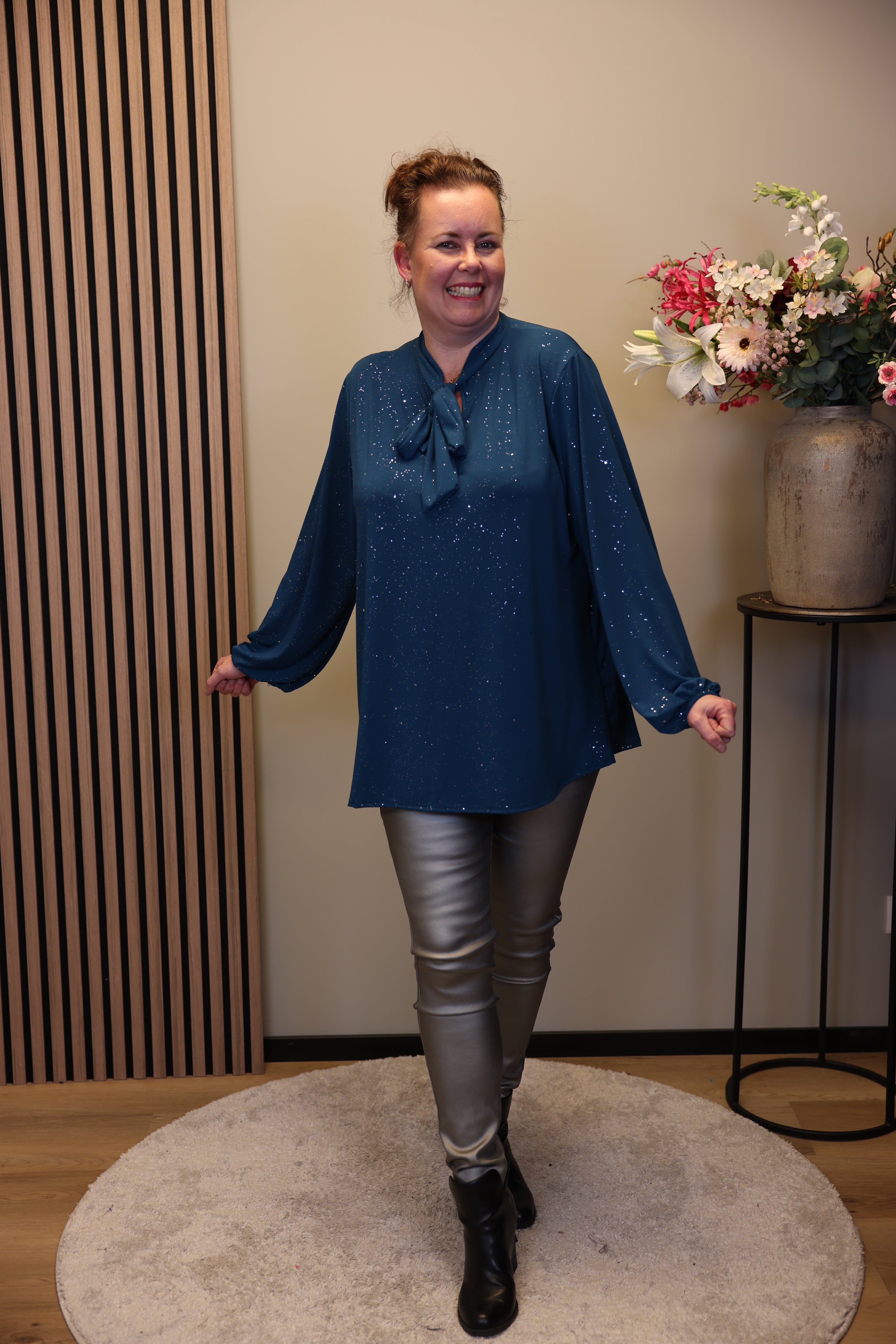 Irene Choco braun | Weites Bein 38 - 48