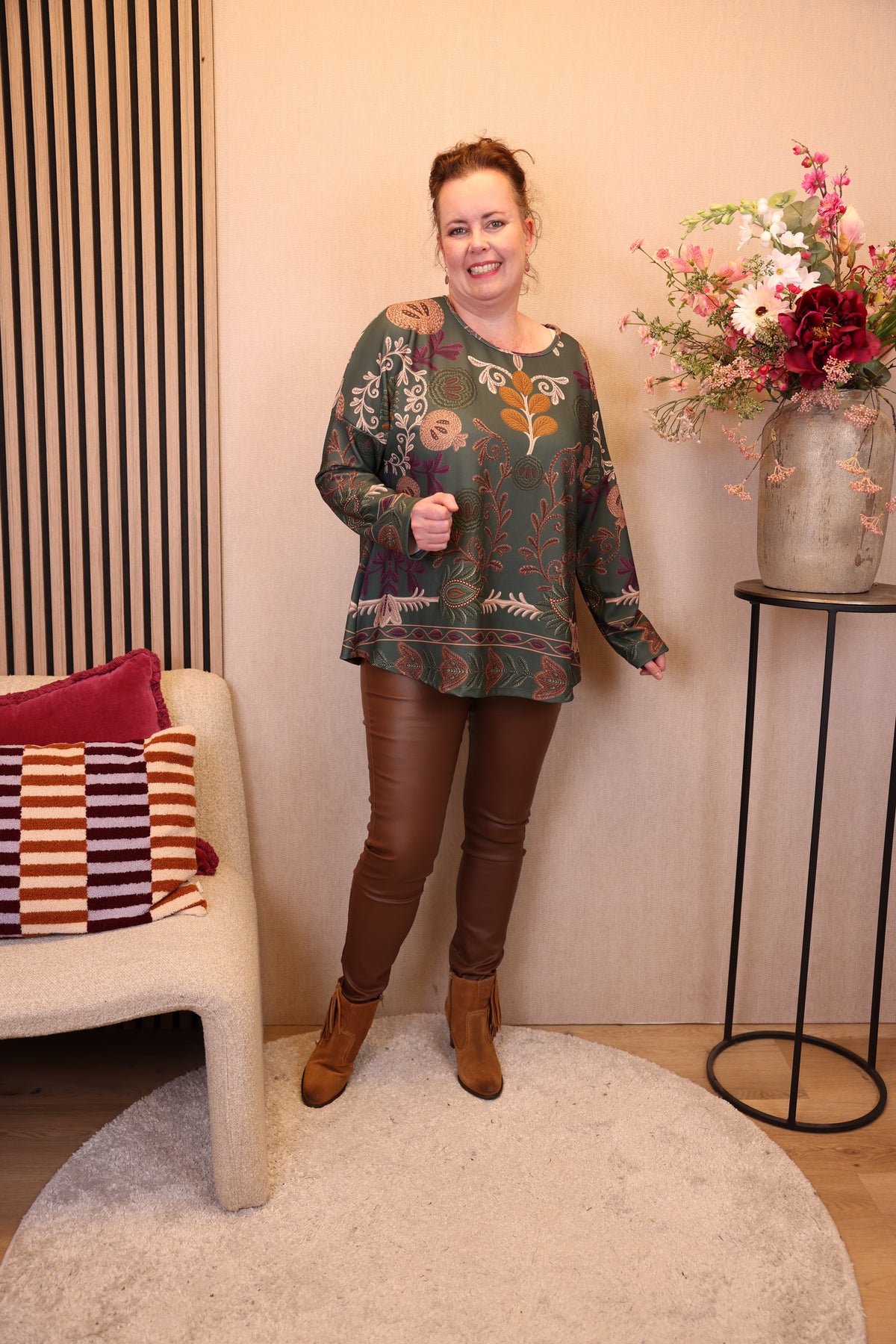 Lisanne | Top groen 40 - 52