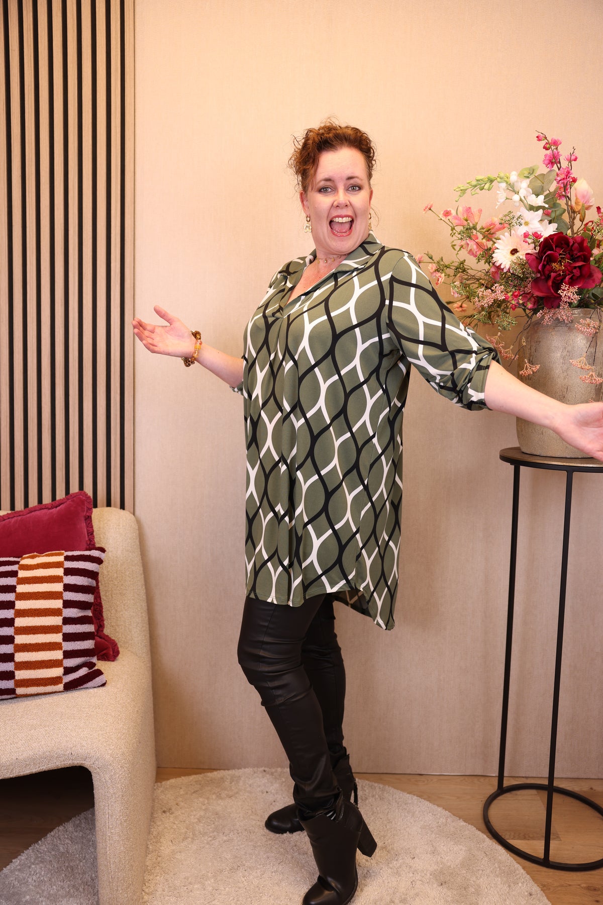 Hannah | Tuniek groen 38 - 58