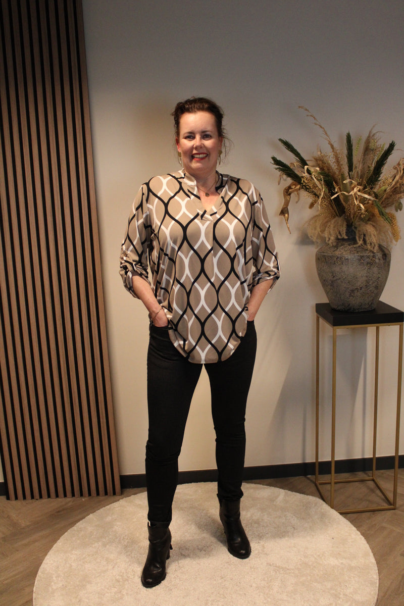 Bequeme Stretchhose | Graue Hose