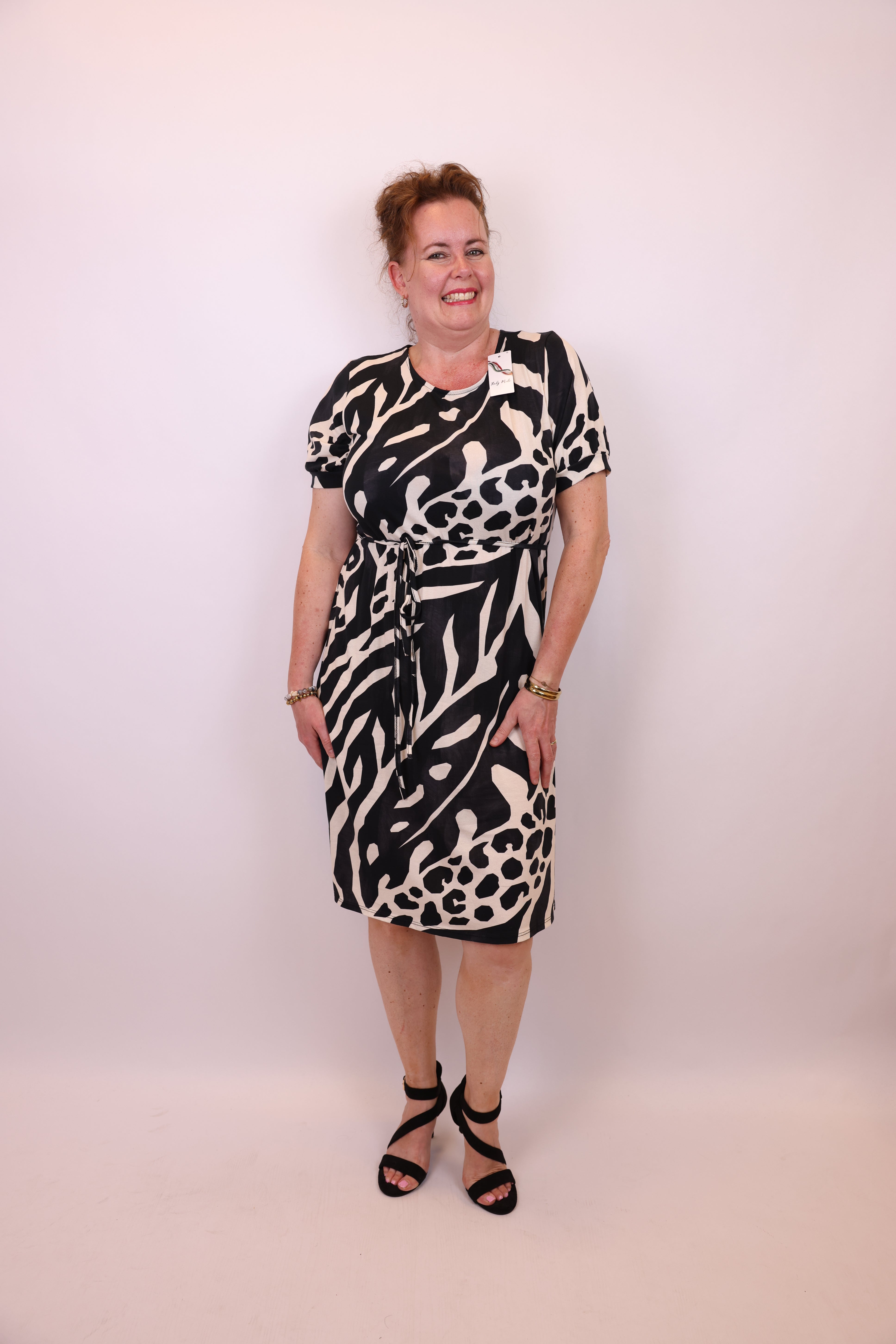 Dora | Bluse schwarz Langarm 52 bis 58