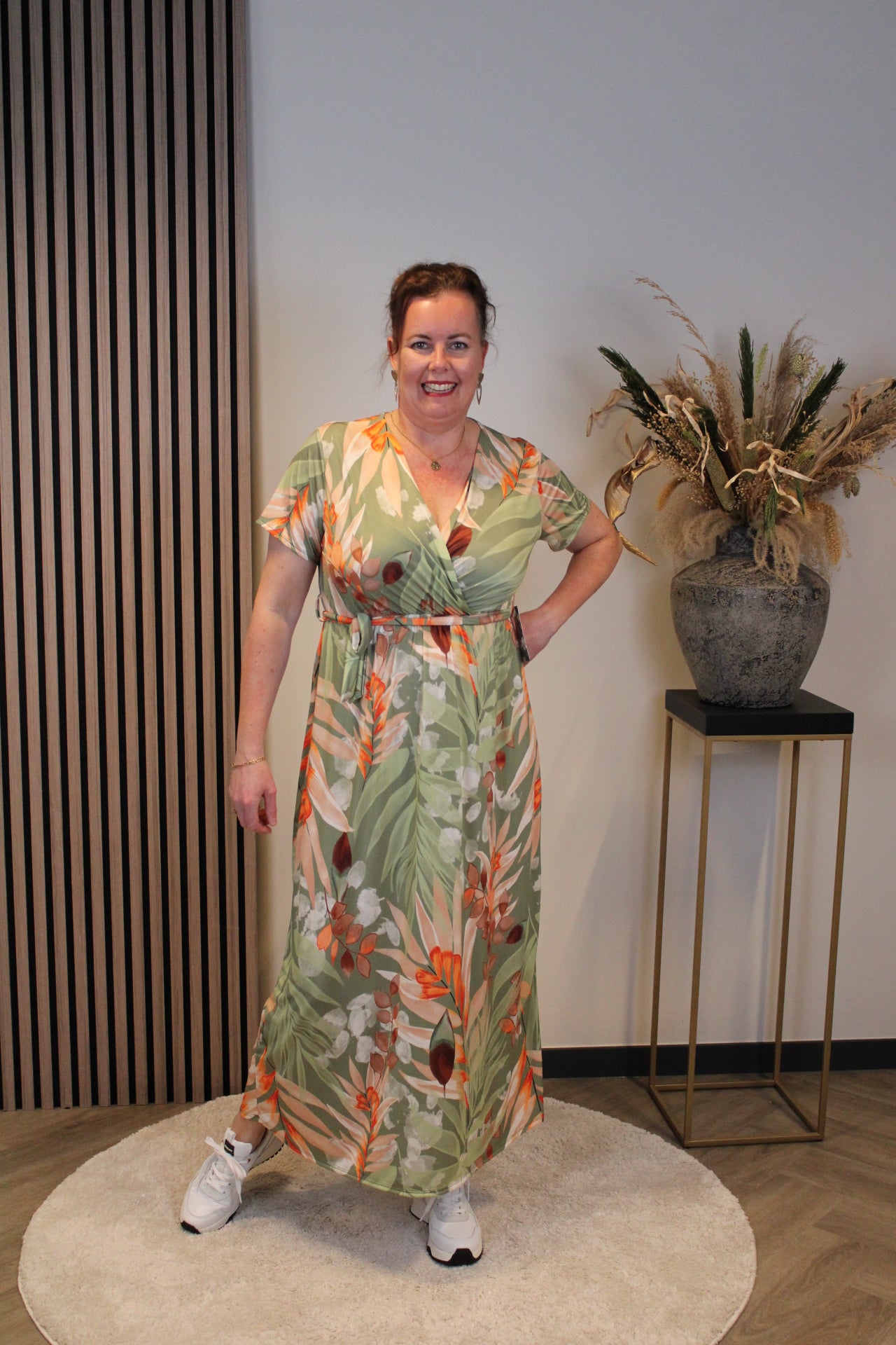 Annemarie | Jurk Oranje 38 t/m 44