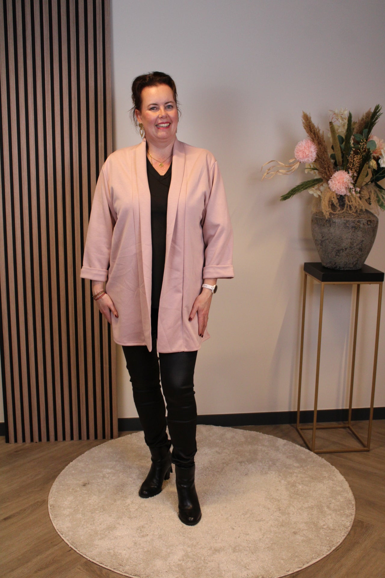 Mara | Bluse weiß Langarm 38 bis 48