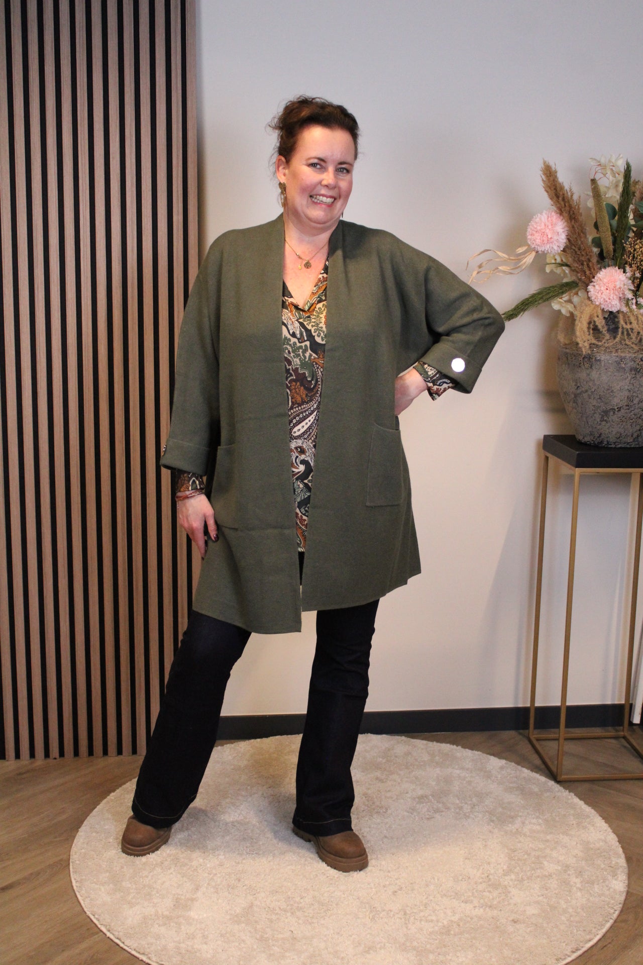 Mara | Bluse weiß Langarm 38 bis 48