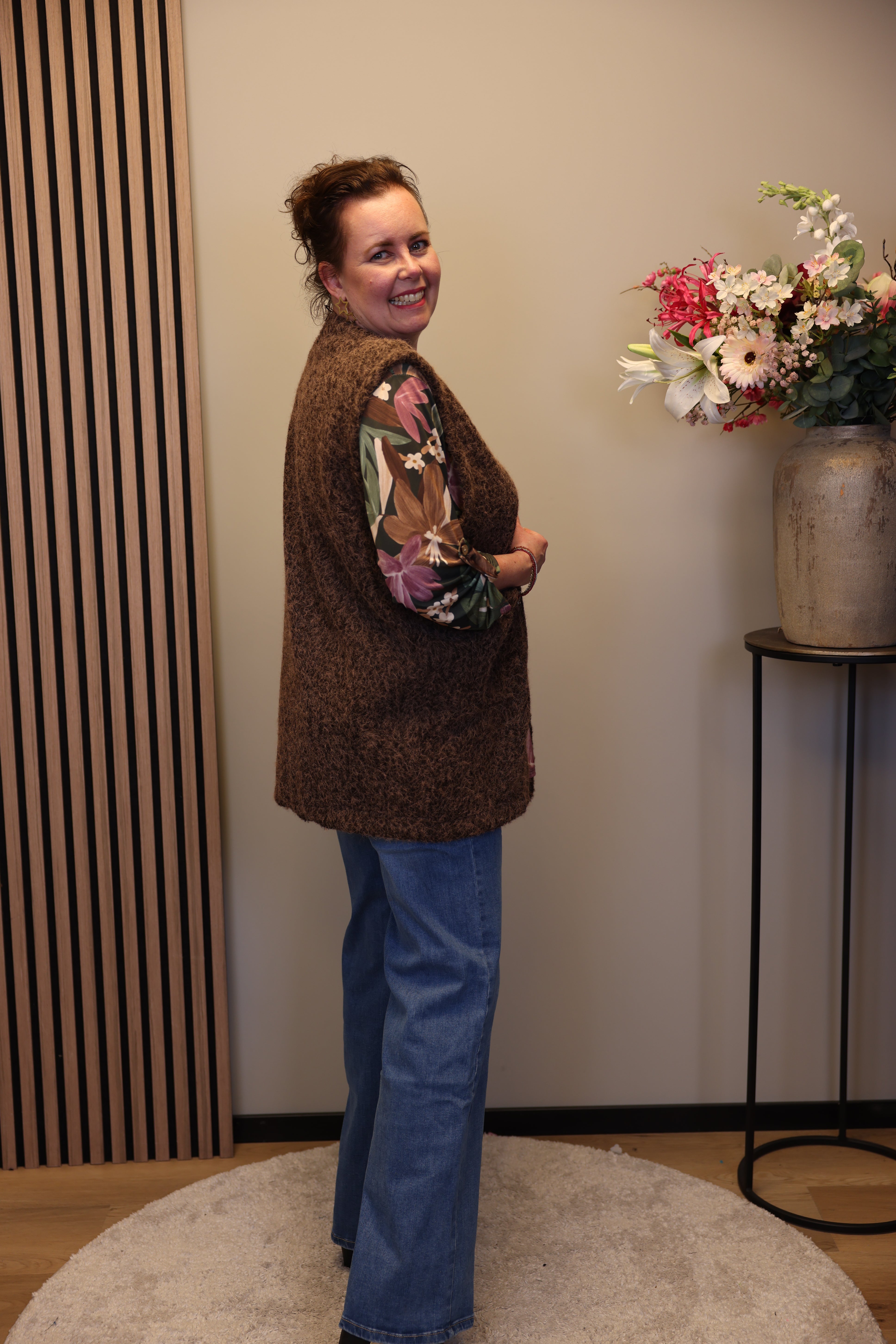 Mara | Bluse weiß Langarm 38 bis 48