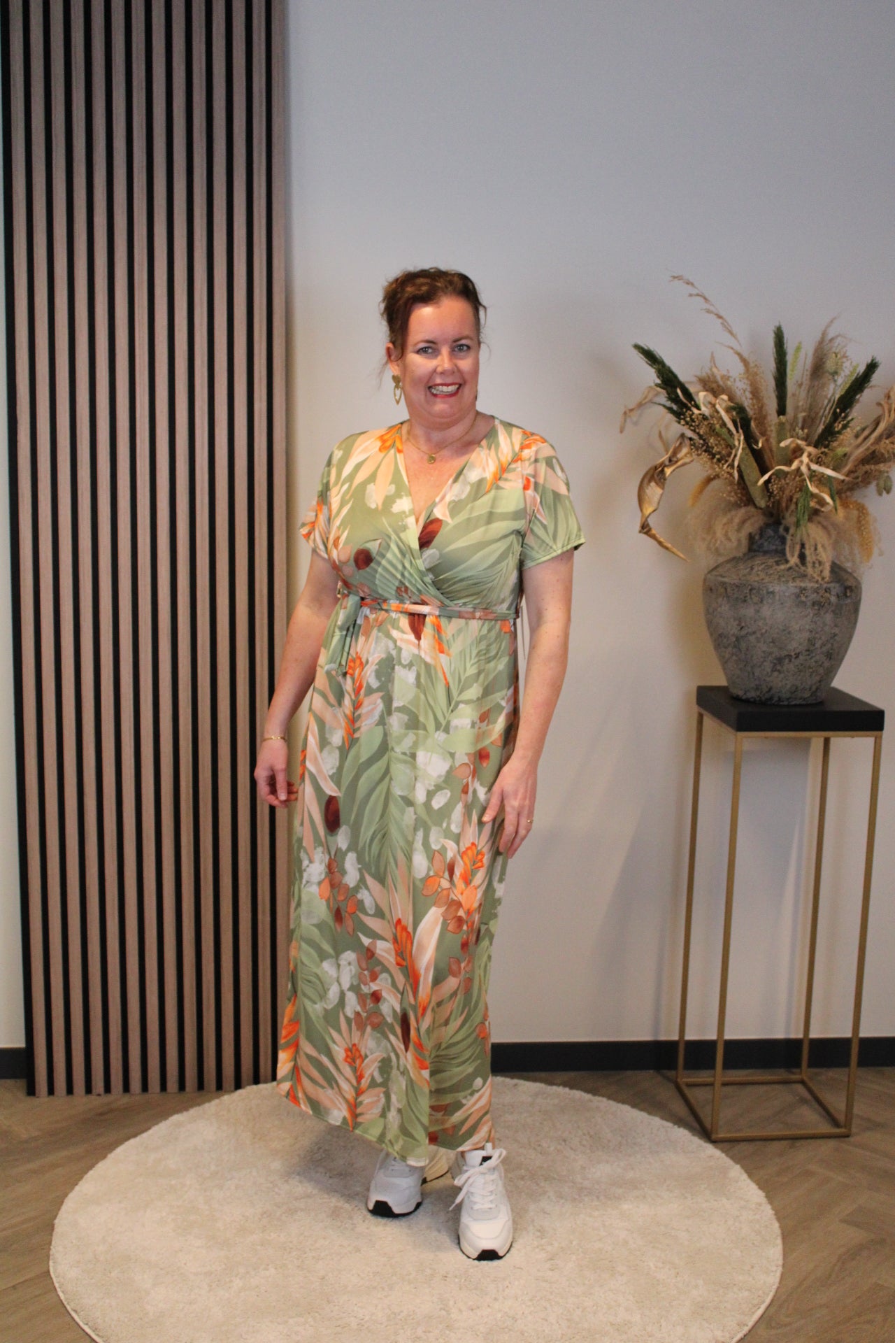 Annemarie | Jurk Oranje 38 t/m 44