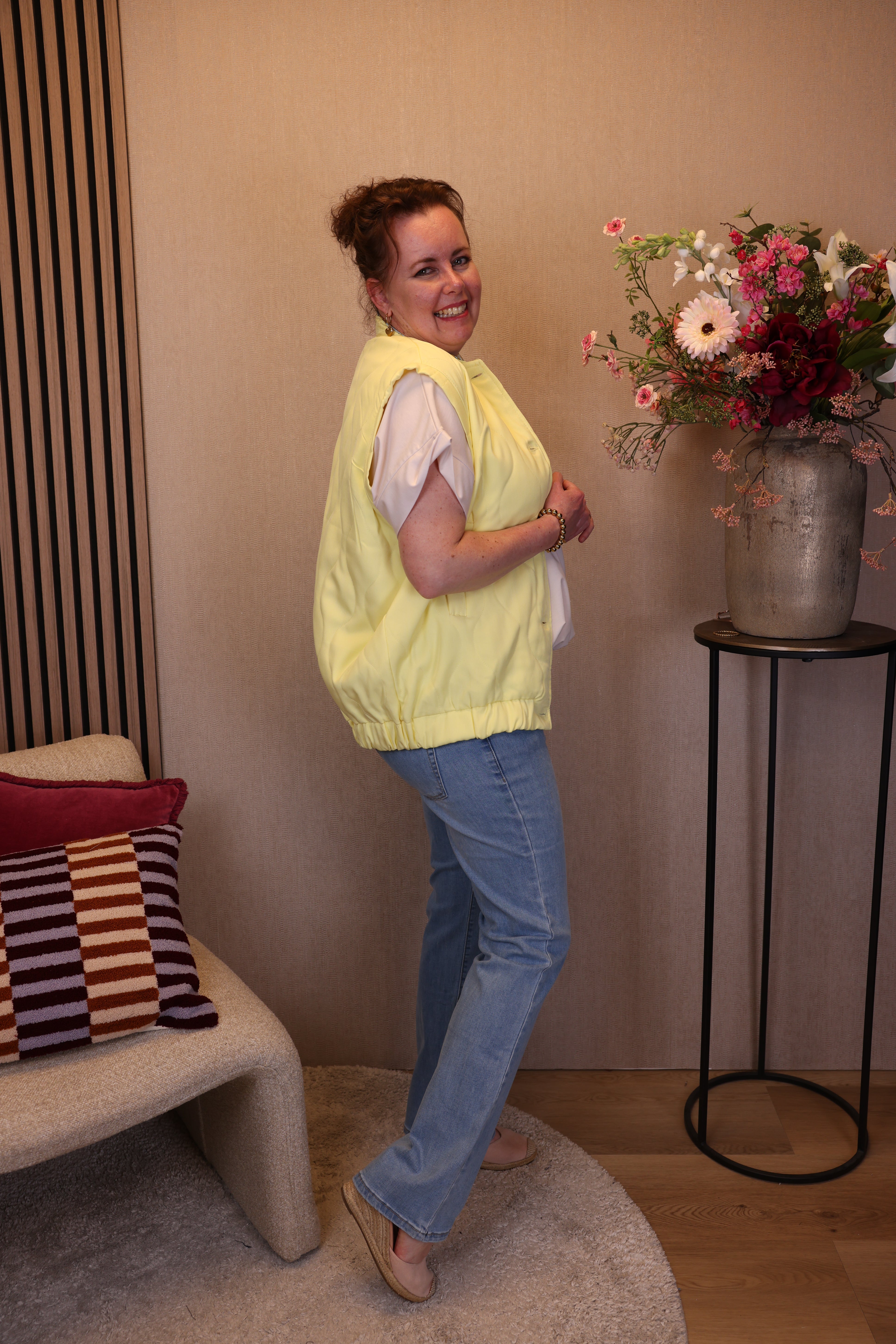 Maxime | Grüne Jeansjacke