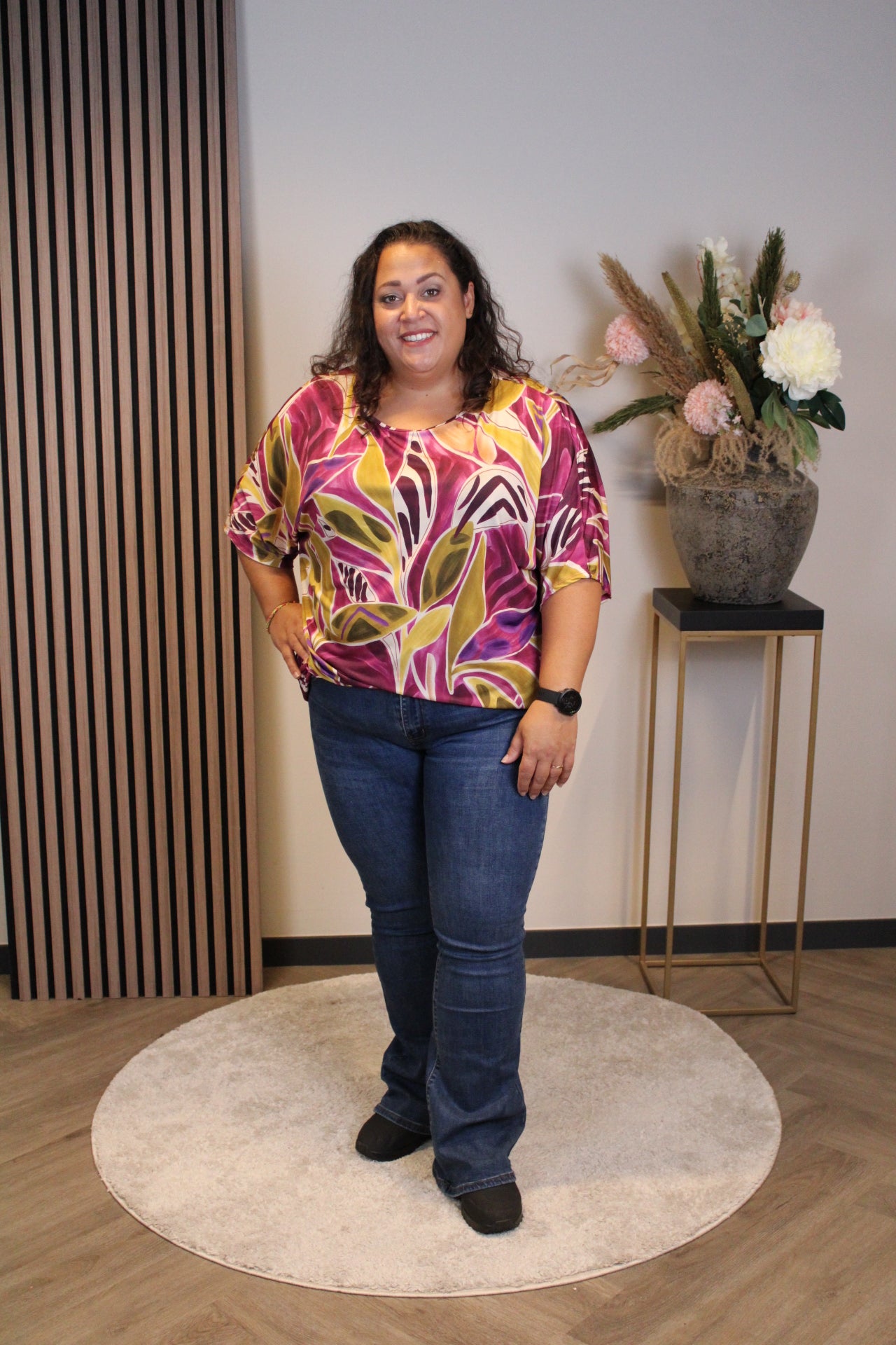 Daniëlle | Top rosa 48 bis 52