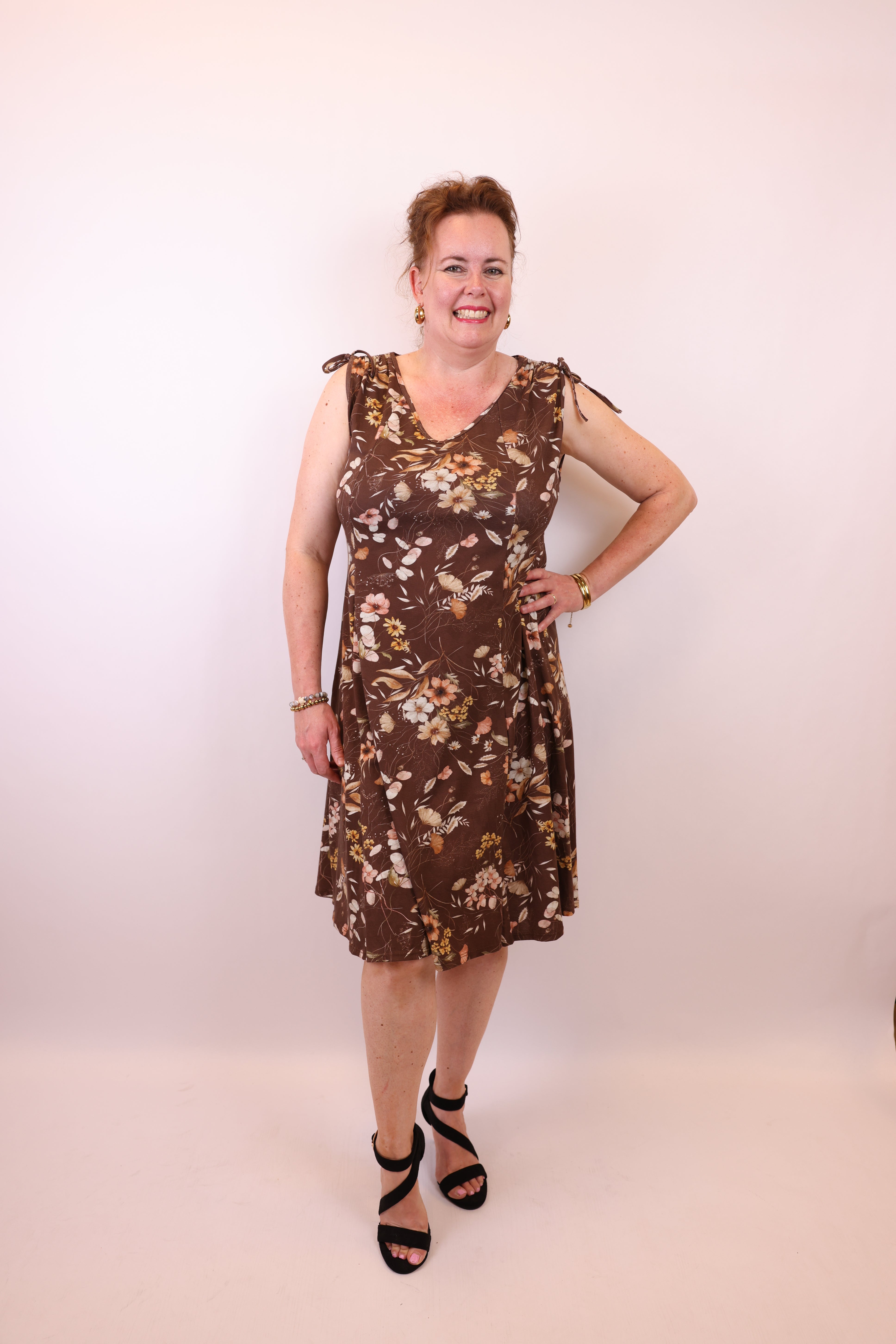 Dora | Bluse schwarz Langarm 52 bis 58