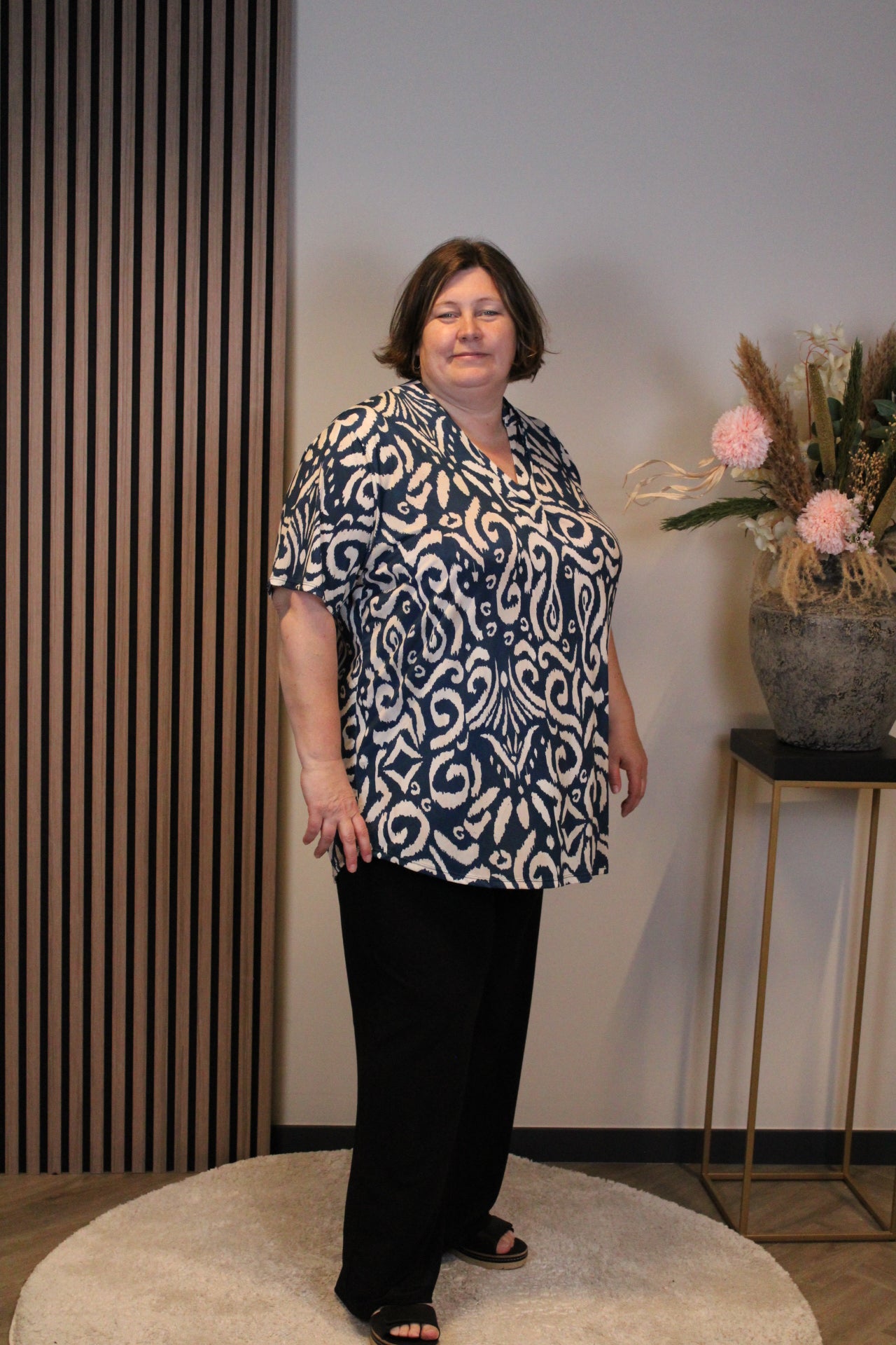 Marjan | Kurzarmbluse 52 bis 58