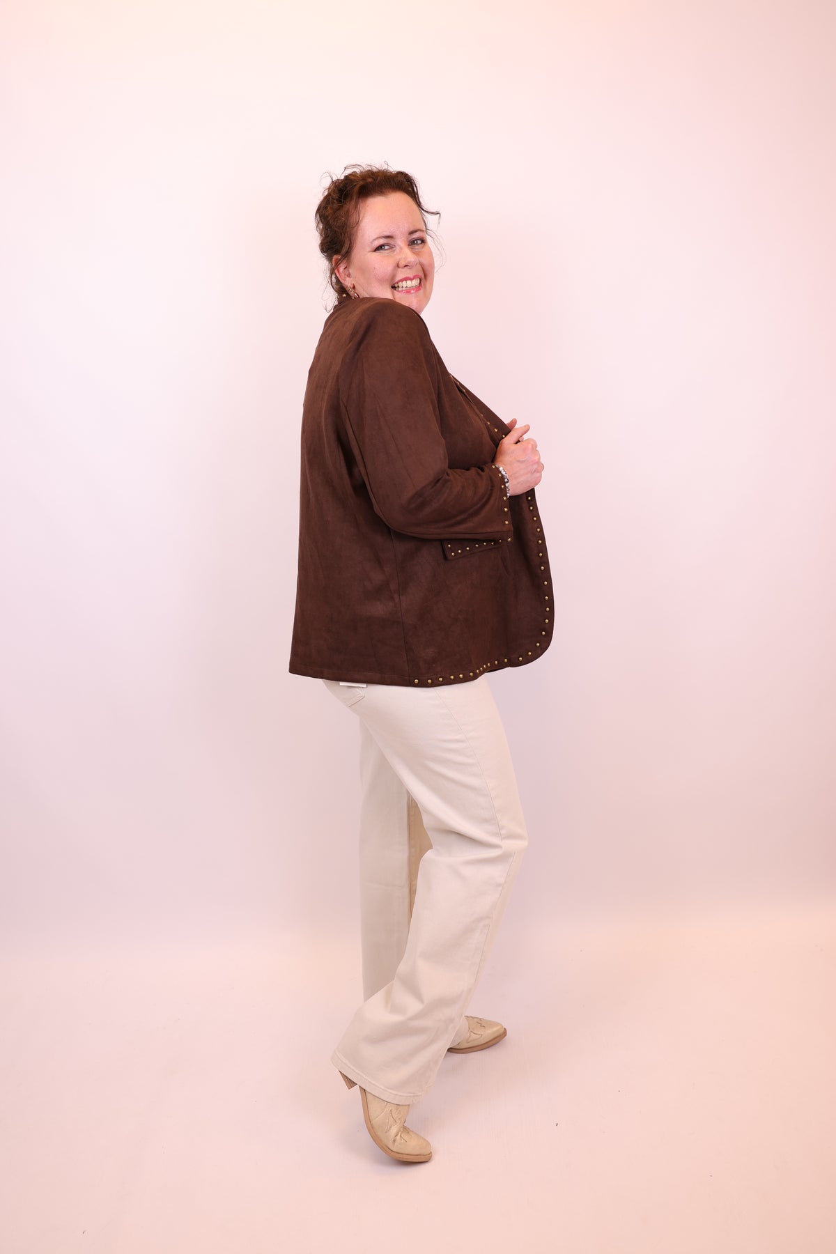 Maxime | Grüne Jeansjacke