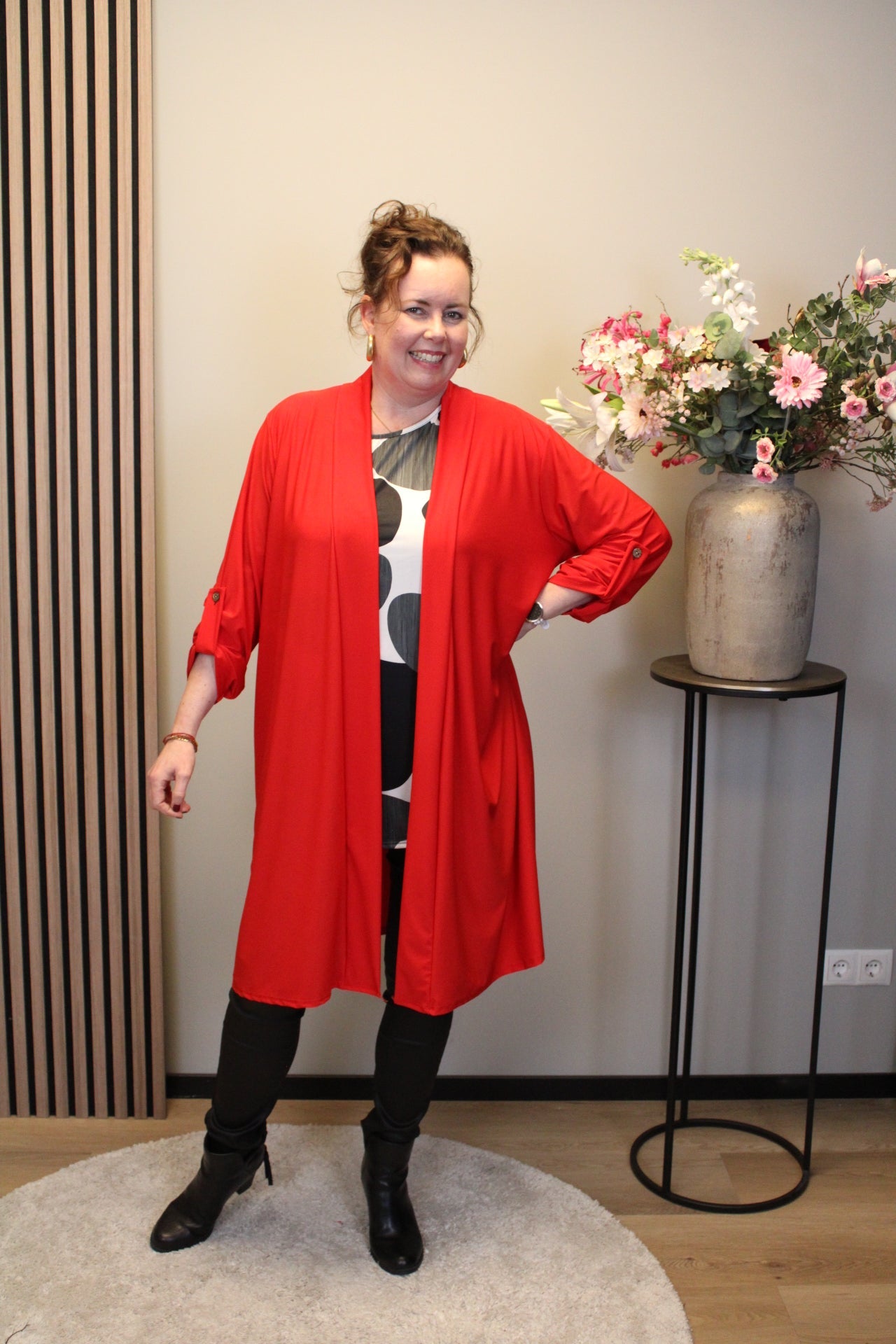 Sara | Bluse Langarm Grün 52 bis 58