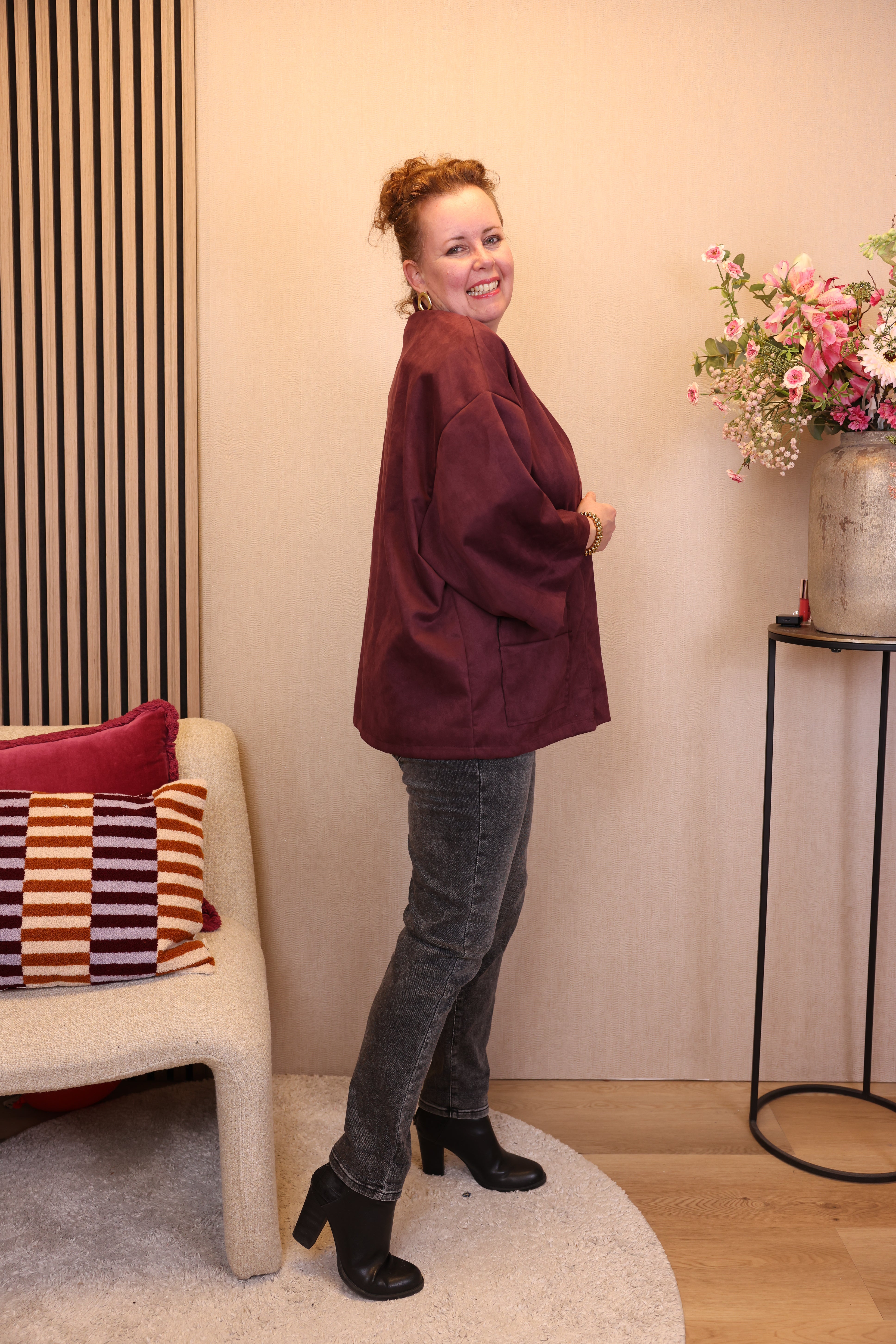 Maxime | Grüne Jeansjacke