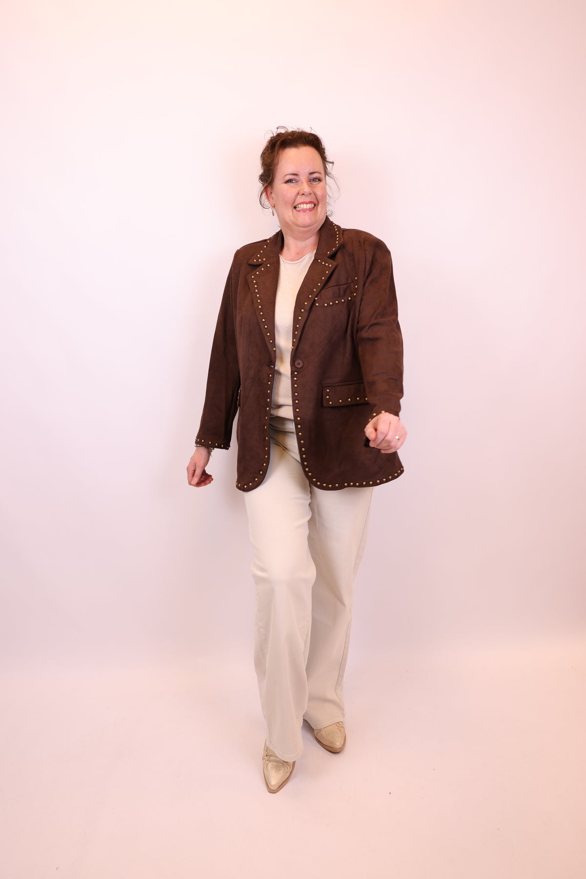 Maxime | Grüne Jeansjacke