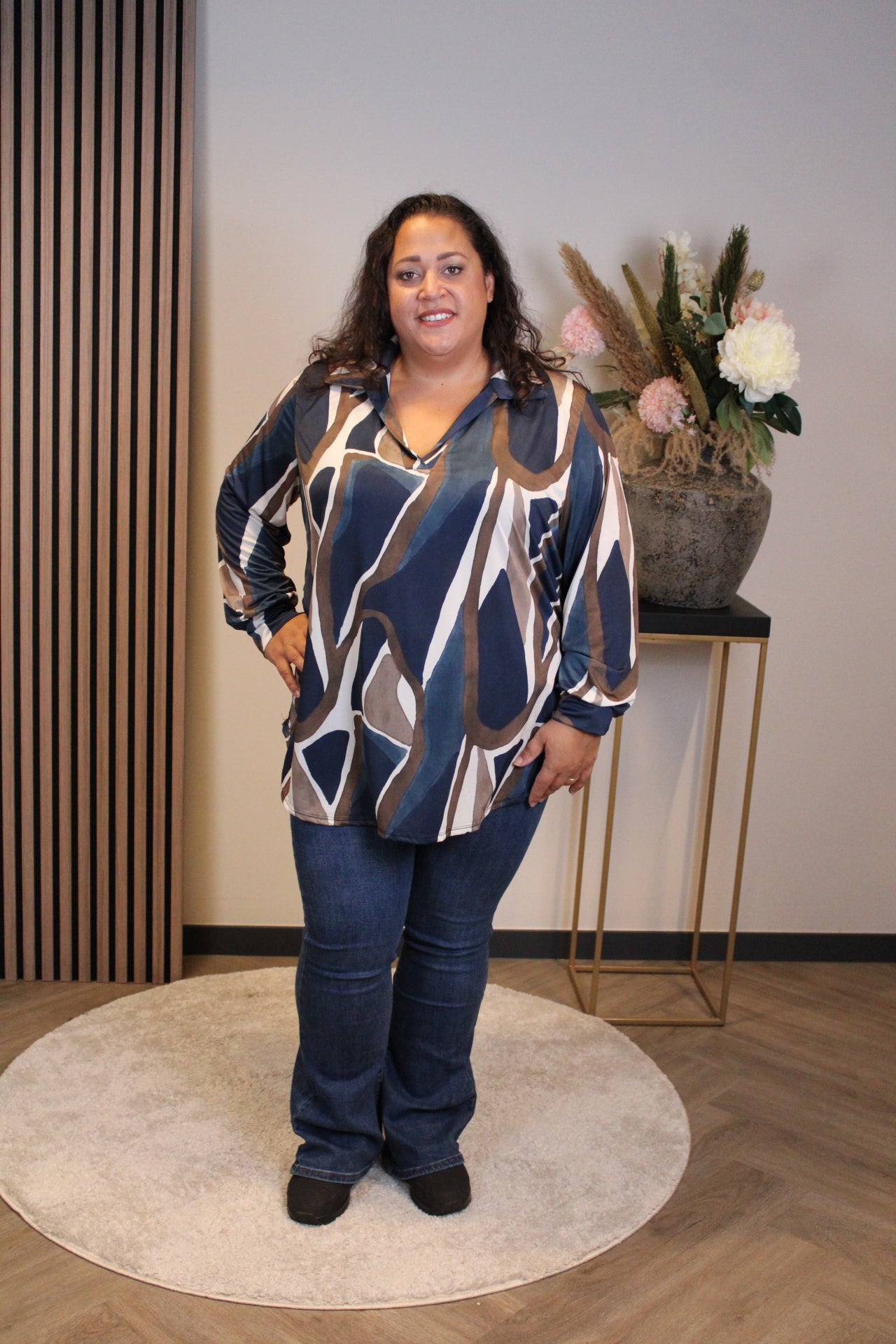 Florien | Bluse mit Kragen 48 bis 52